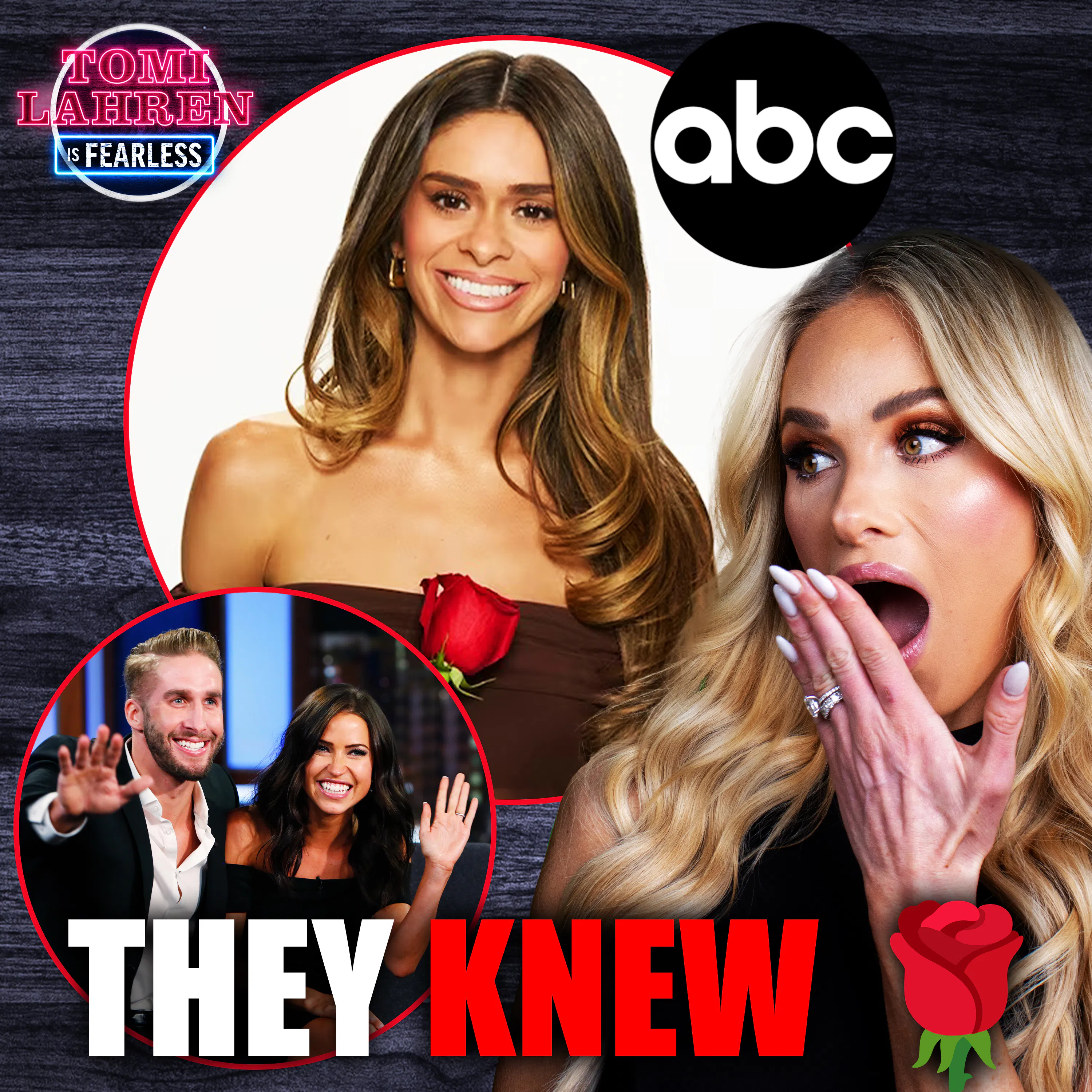 “JUST AIR IT!” Shawn Booth & Tomi Lahren React to the Scrapped Bachelorette Season episode artwork