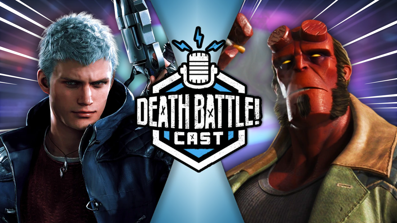 Nero VS Hellboy (Devil May Cry vs Dark Horse Comics) | Death Battle Cast episode artwork
