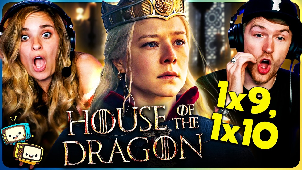 HOUSE OF THE DRAGON 1x9 & 1x10 Reaction! | Game of Thrones | Matt Smith | Emma D'Arcy | Olivia Cooke episode artwork