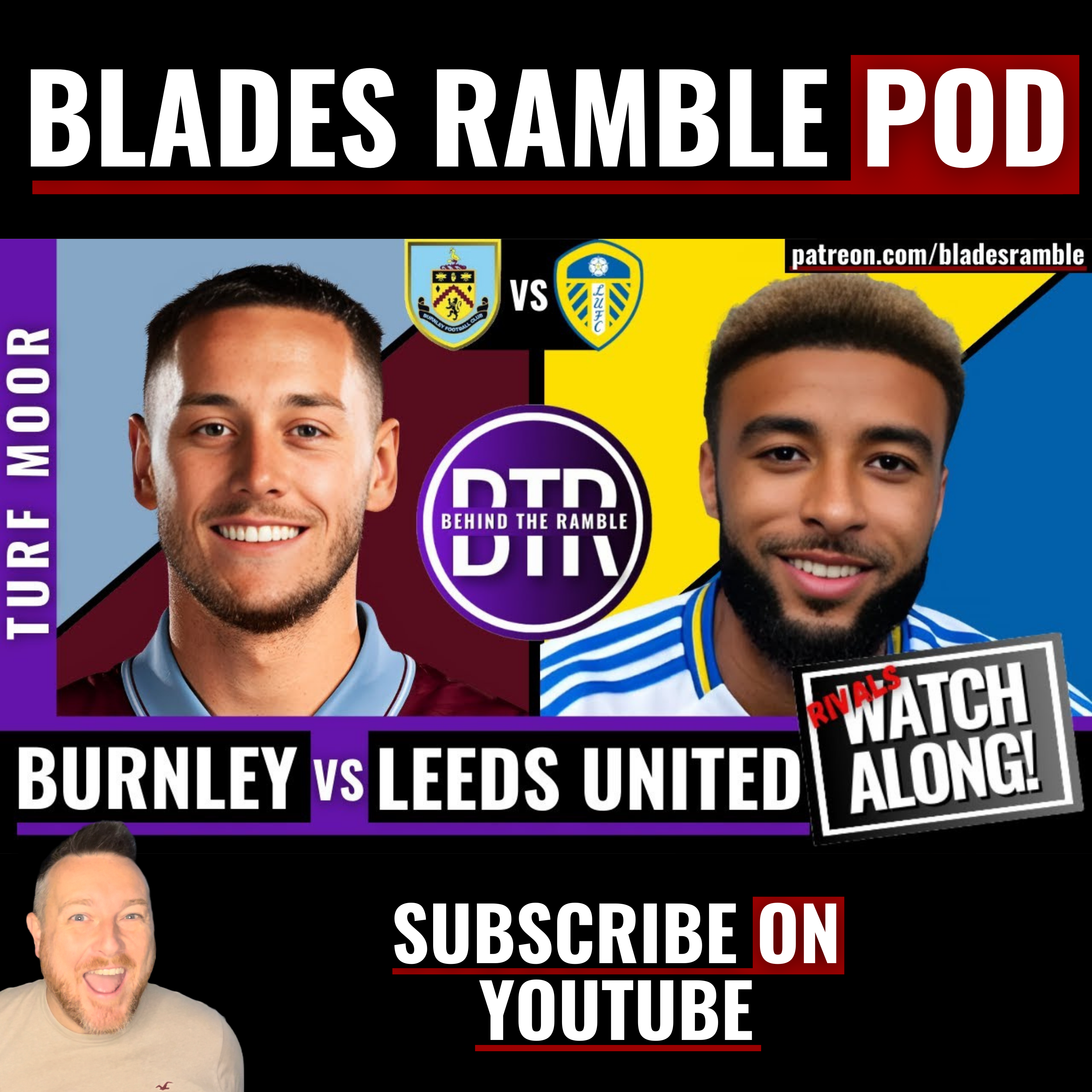 WHO DROPS POINTS?? | RIVALS WATCH ALONG | BURNLEY vs LEEDS