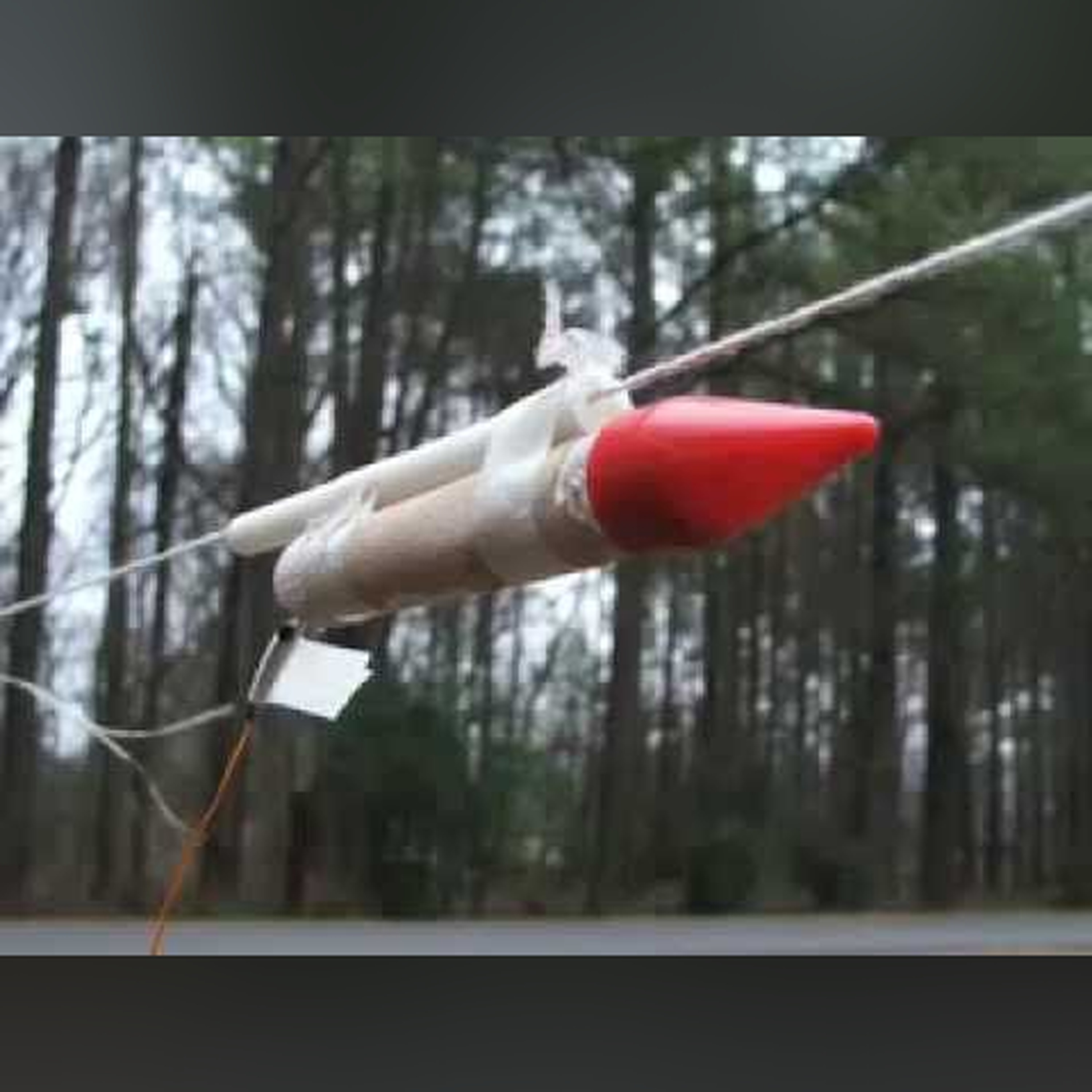 How to Light a Bonfire with Rockets