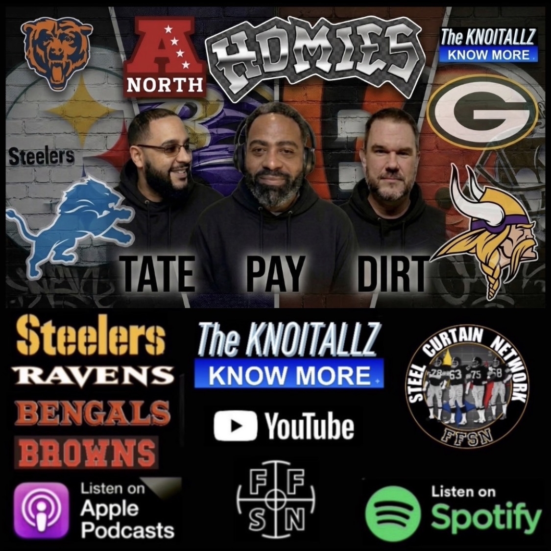 The Homies: The Black & Blue Blueprint Rules the North’s episode artwork