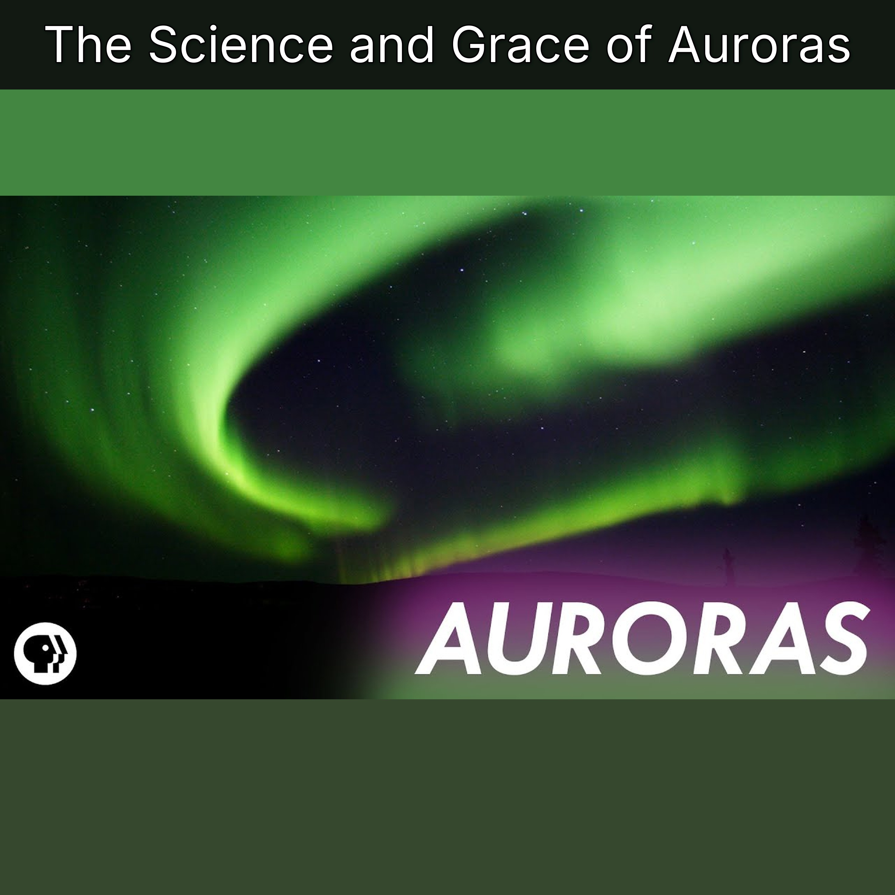 The Science and Grace of Auroras episode artwork