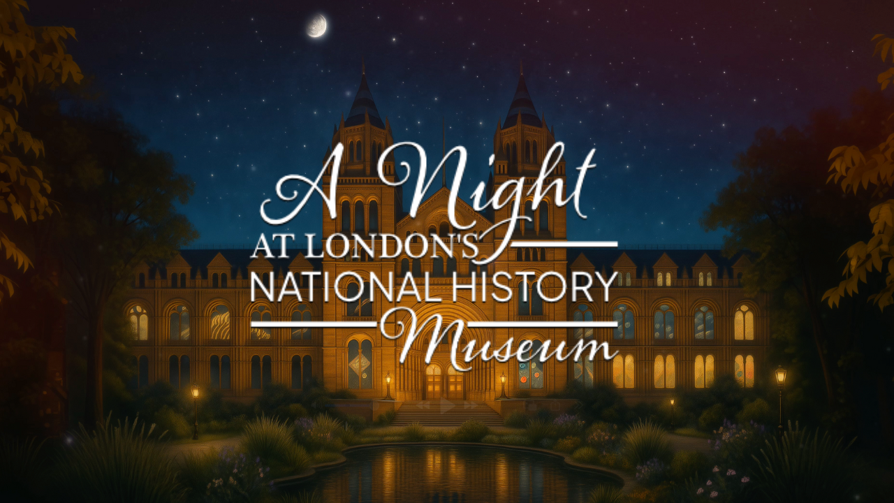 A Night At London's Natural History Museum | Relaxing Sleep Stories