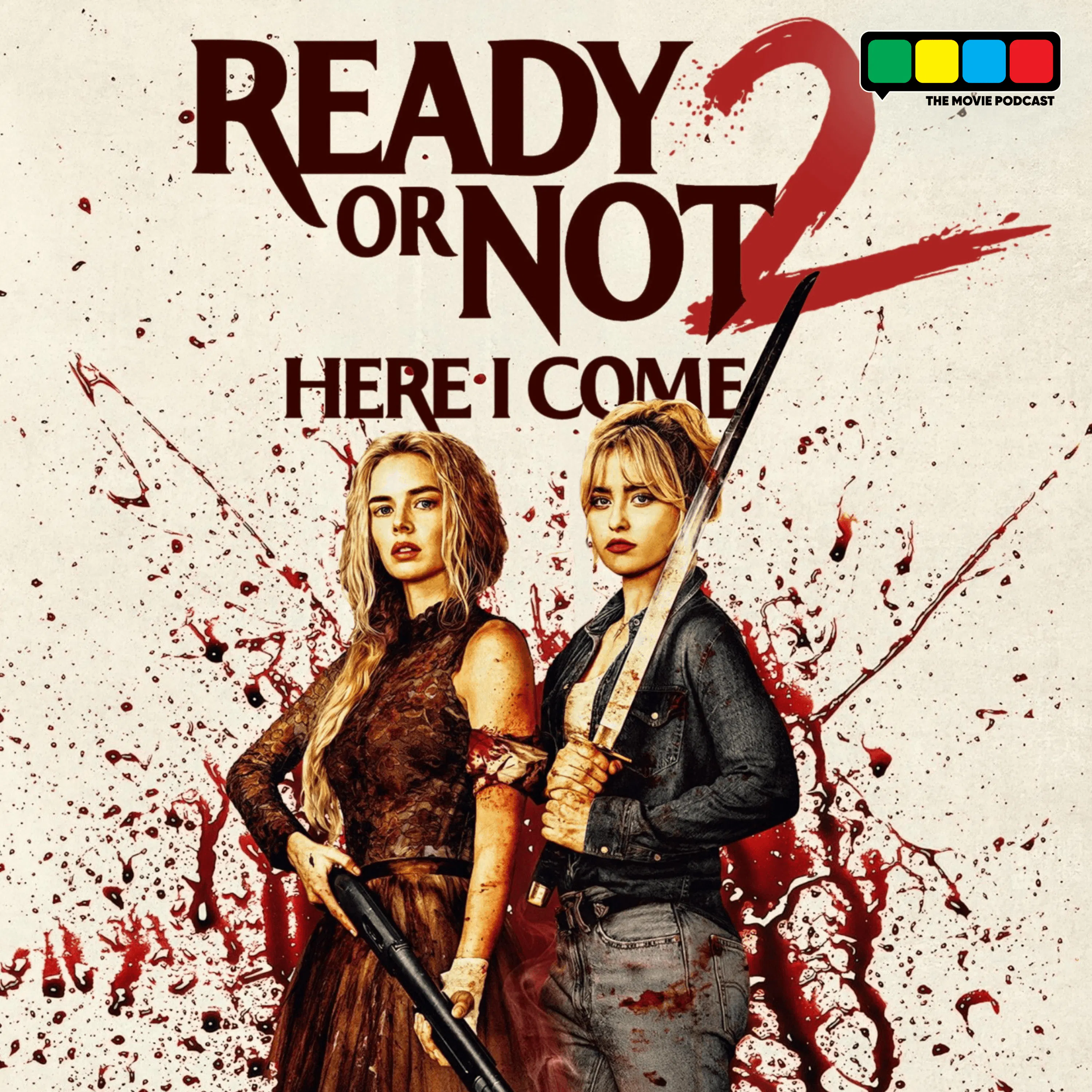 Ready or Not 2: Here I Come Interview with Samara Weaving, Kathryn Newton, Elijah Wood, Sarah Michelle Gellar, and Directors Matt Bettinelli-Olpin and Tyler Gillett episode artwork