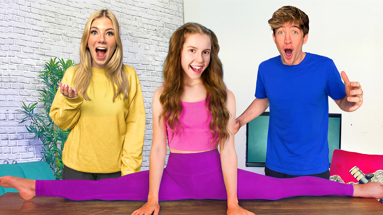 Who Can Split The Farthest! Ft. Anna McNulity