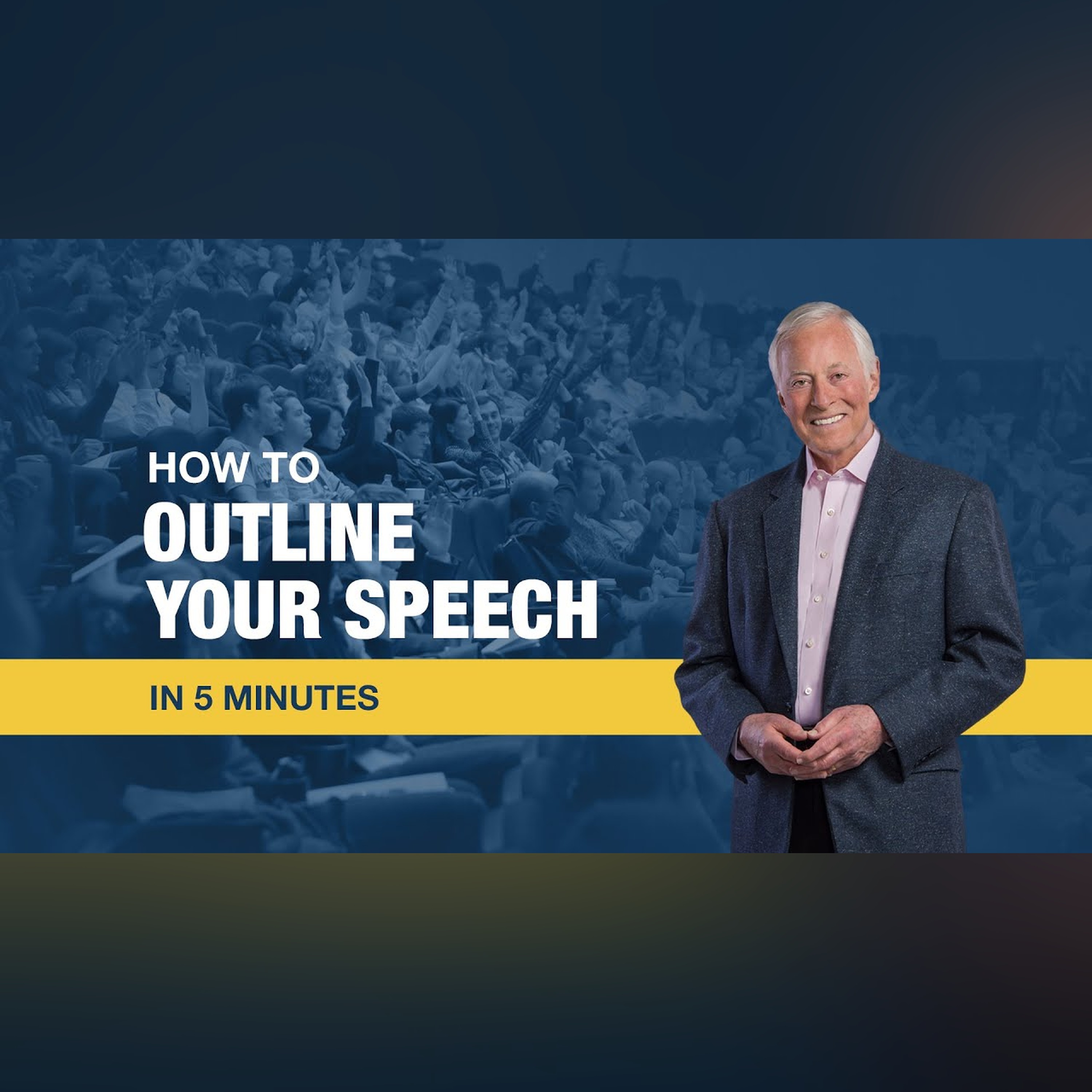 How to Outline Your Speech in 5 Minutes