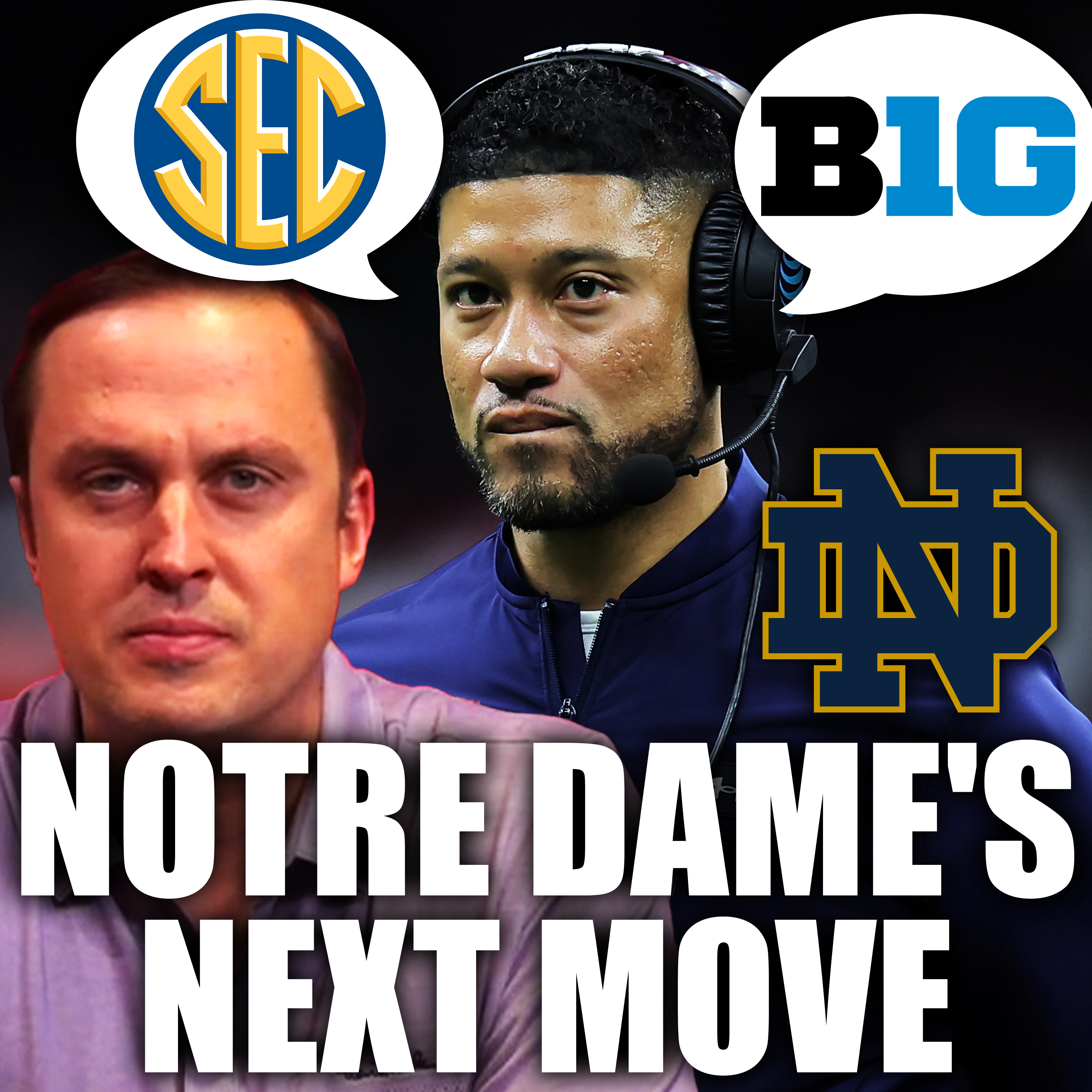 Notre Dame Needs To Join A Conference, Ranking NFL Head Coach Openings + Armando Salguero & Jim Nagy | episode artwork