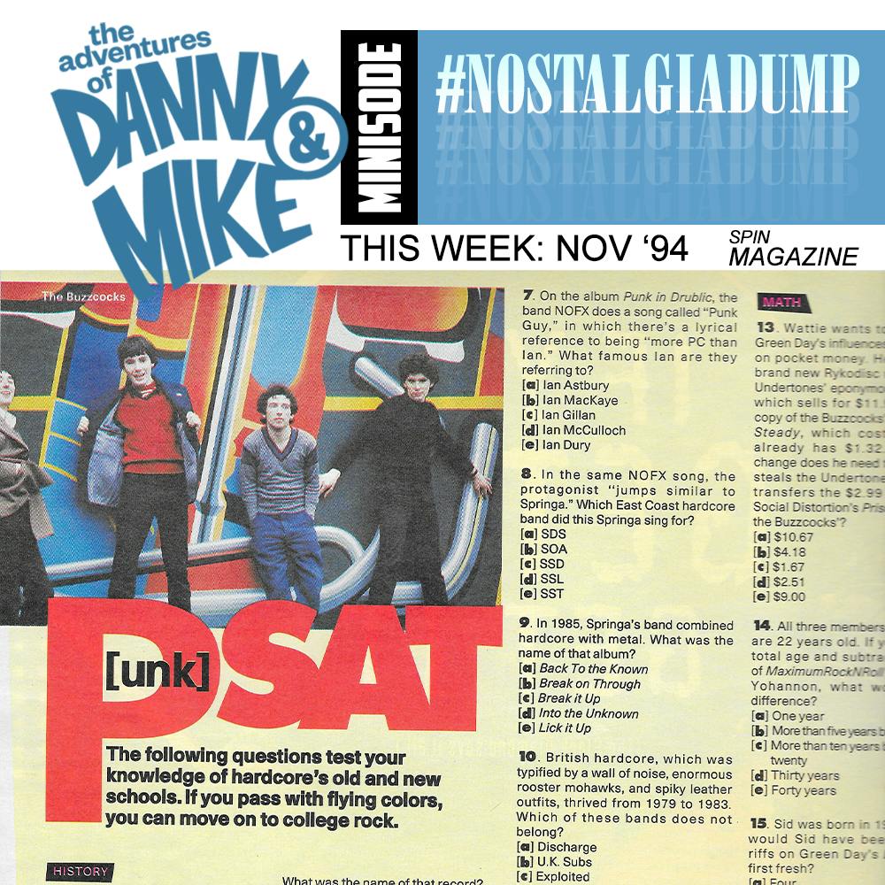 121 - The Punk ACT (SPIN Magazine, 11/94) #nostalgiadump