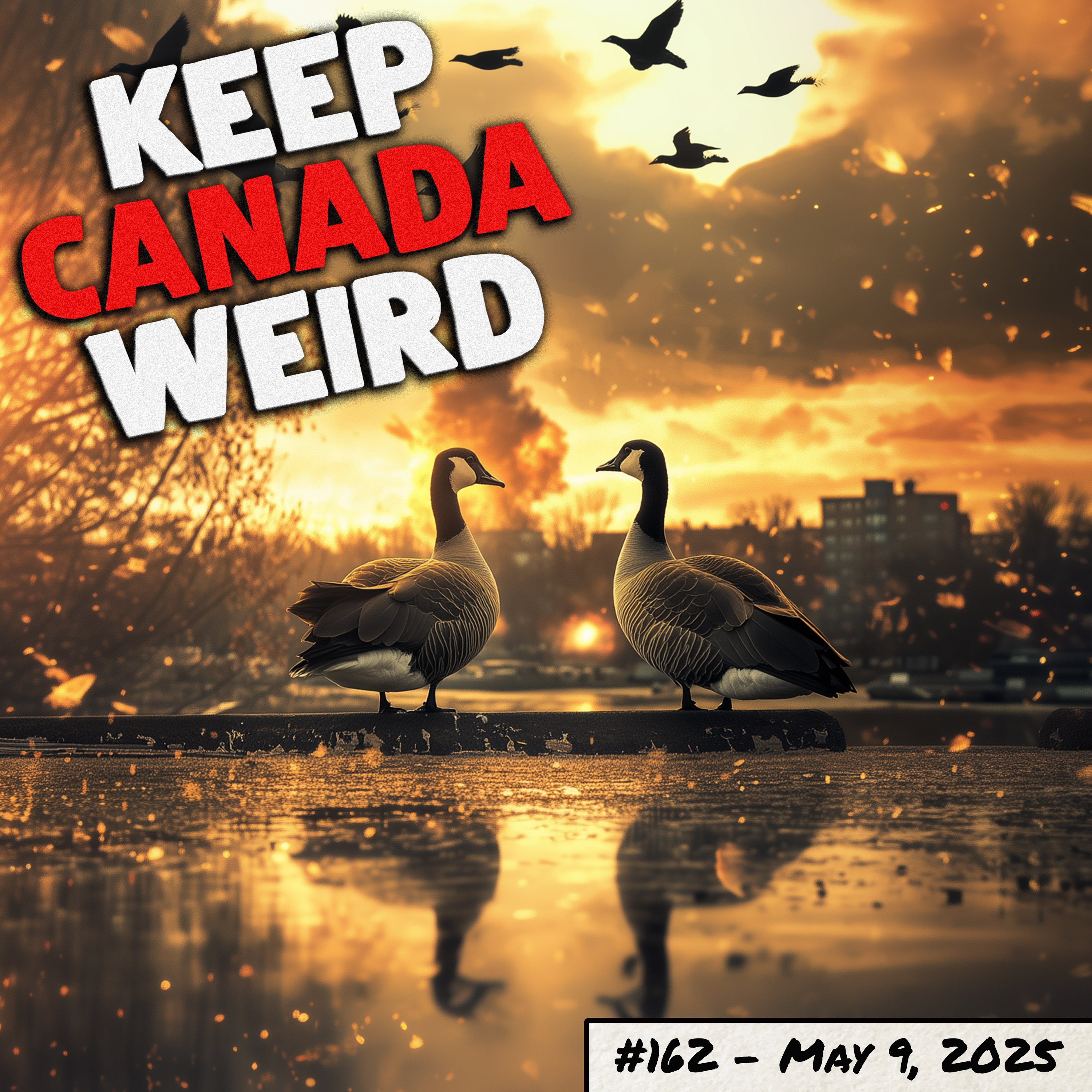 KEEP CANADA WEIRD - 162 - 2025/05/09 -  Modeling, Geese Invading, RCMP, and Keeping Canada Romantic