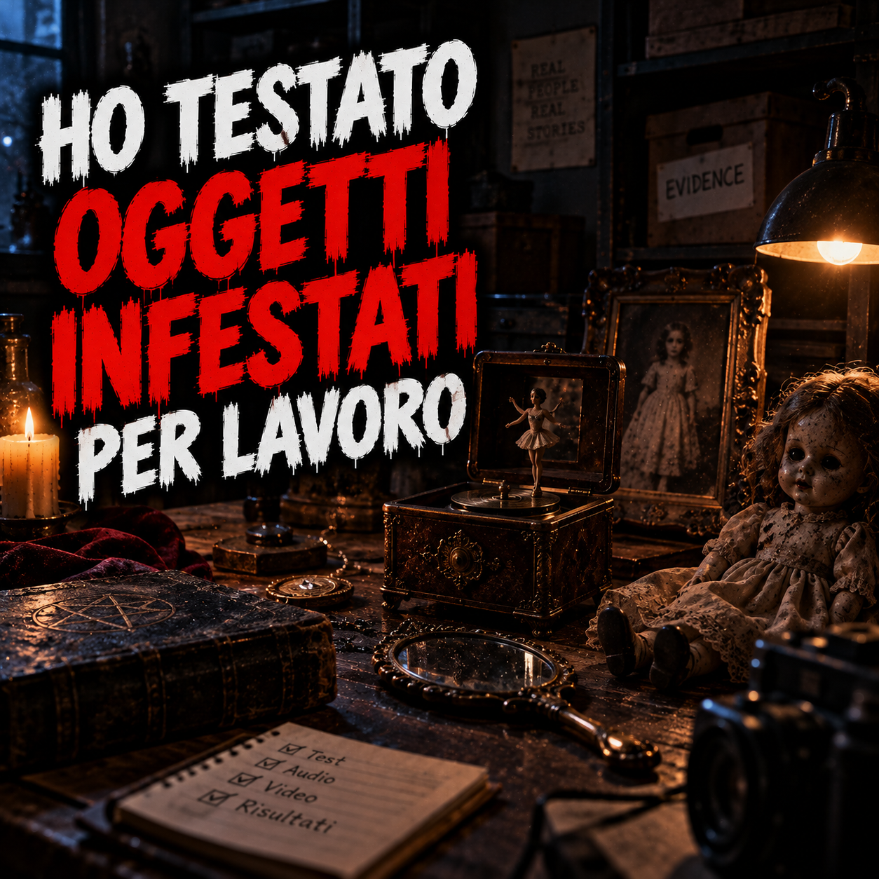 Ho testato oggetti infestati per lavoro - Storie Horror