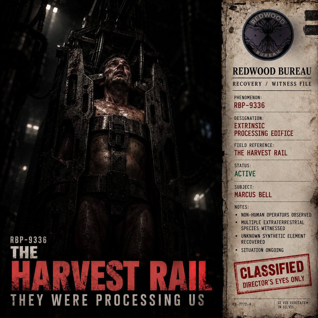 "EXTRINSIC PROCESSING EDIFICE" - Redwood Bureau Phenomenon #9336
