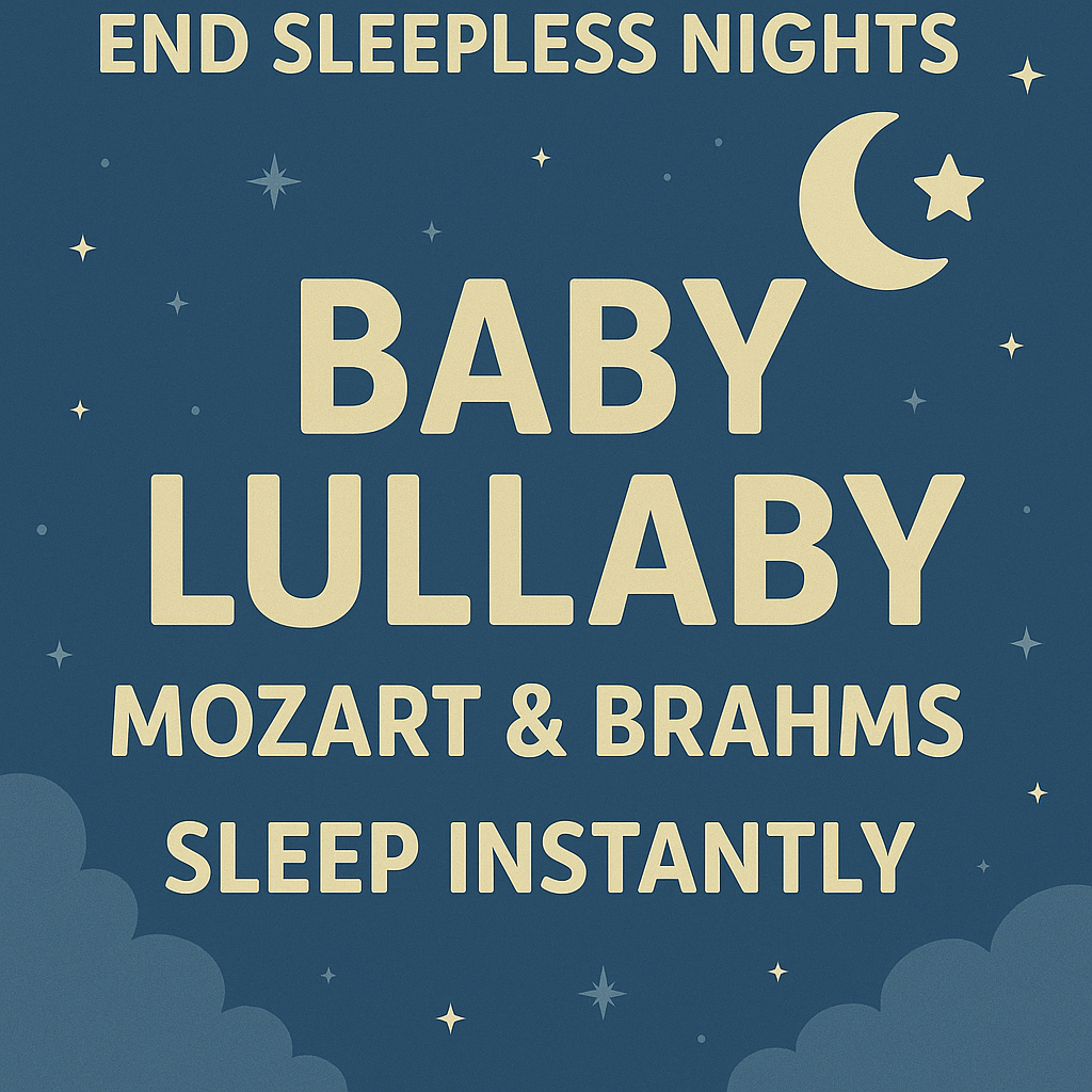 End Sleepless Nights 🎵 Baby Lullaby by Mozart & Brahms 🌙 Sleep Instantly in Just 3 Minutes