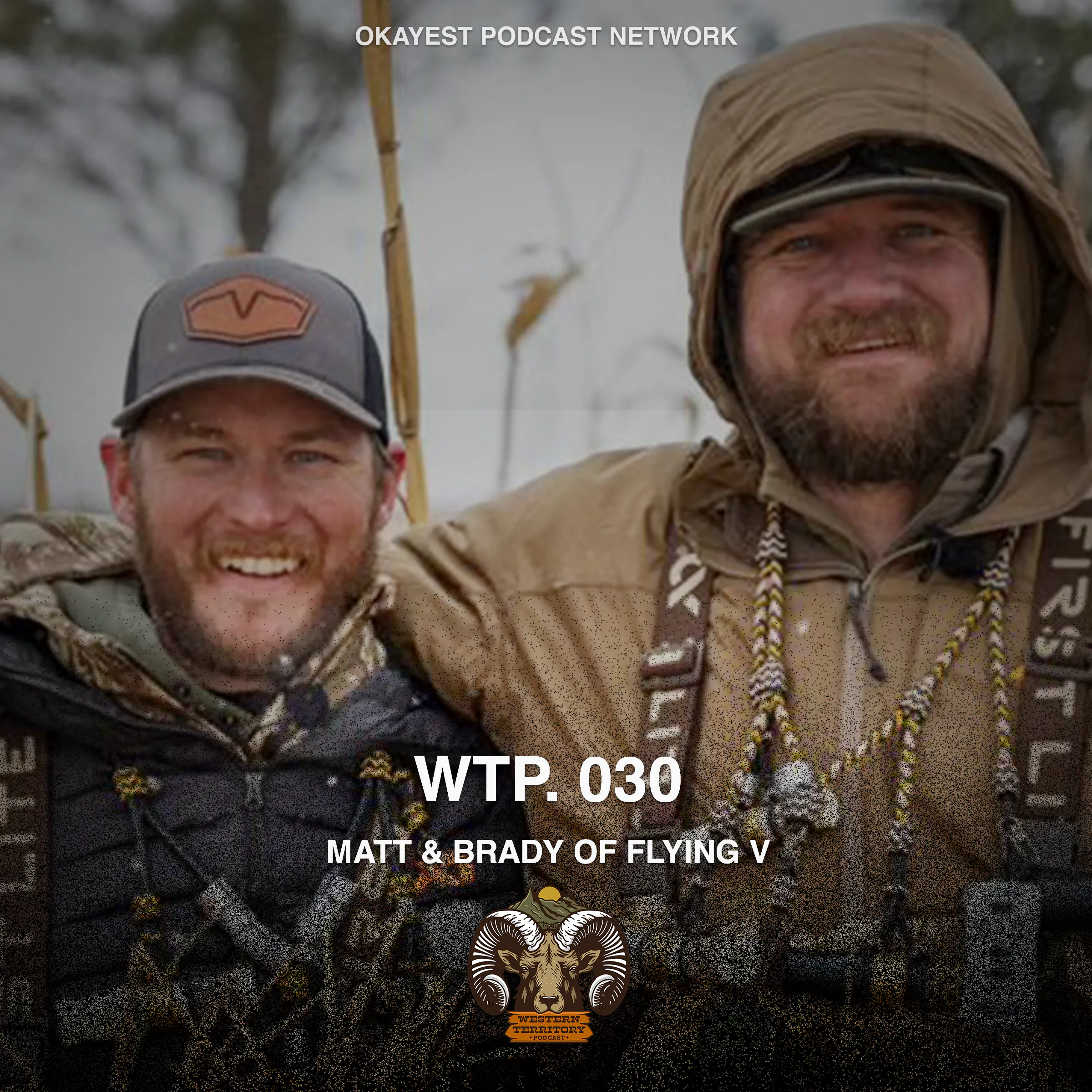 Matt and Brady of Flyinng V episode artwork