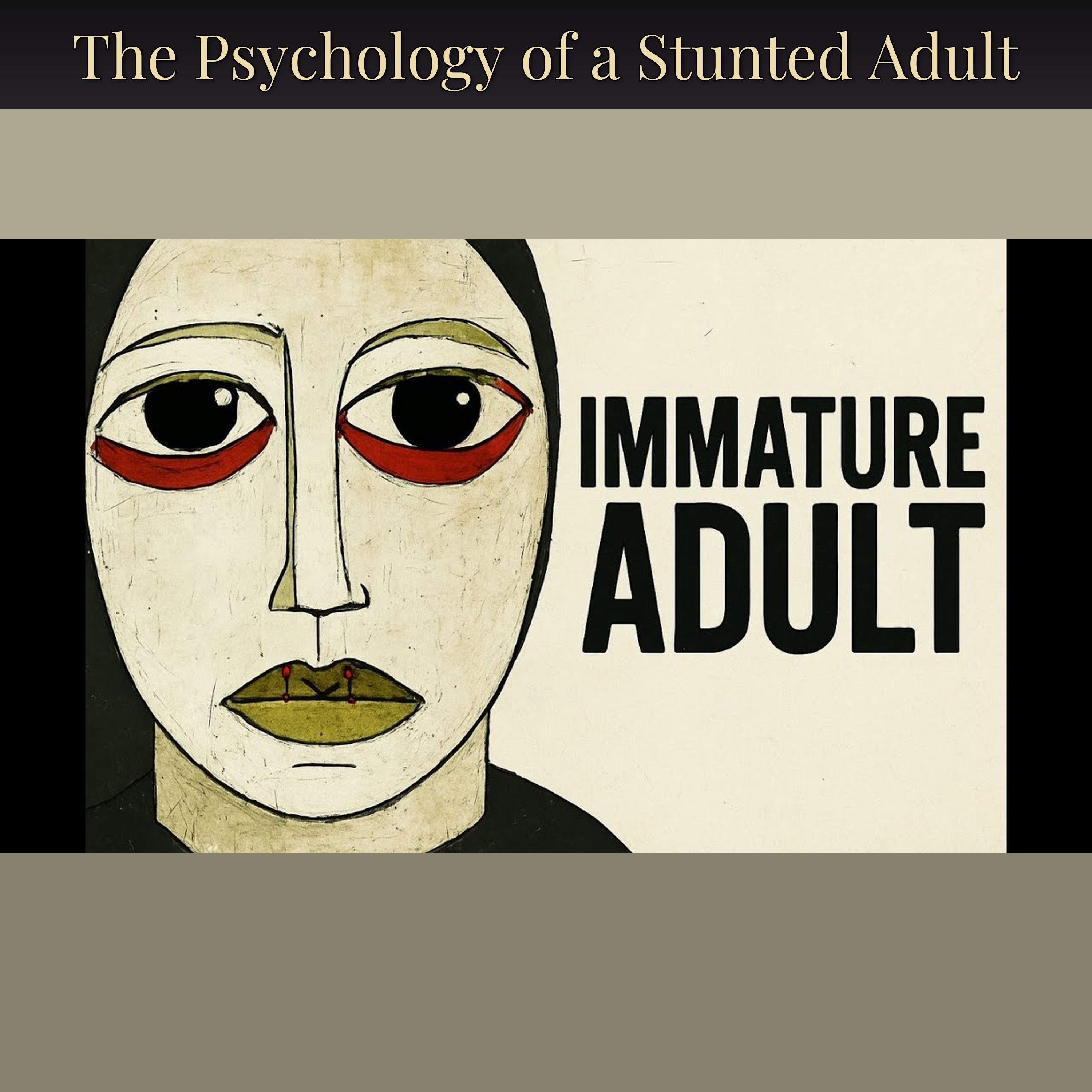 The Psychology of a Stunted Adult