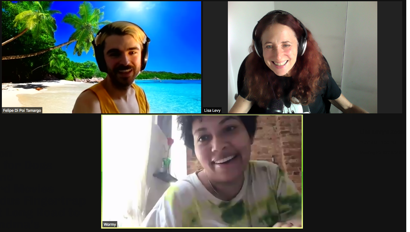 DLG253 Comedian/Artists Lorelei Ramirez and Felipe Di Poi talk about evolving work during the pandemic.