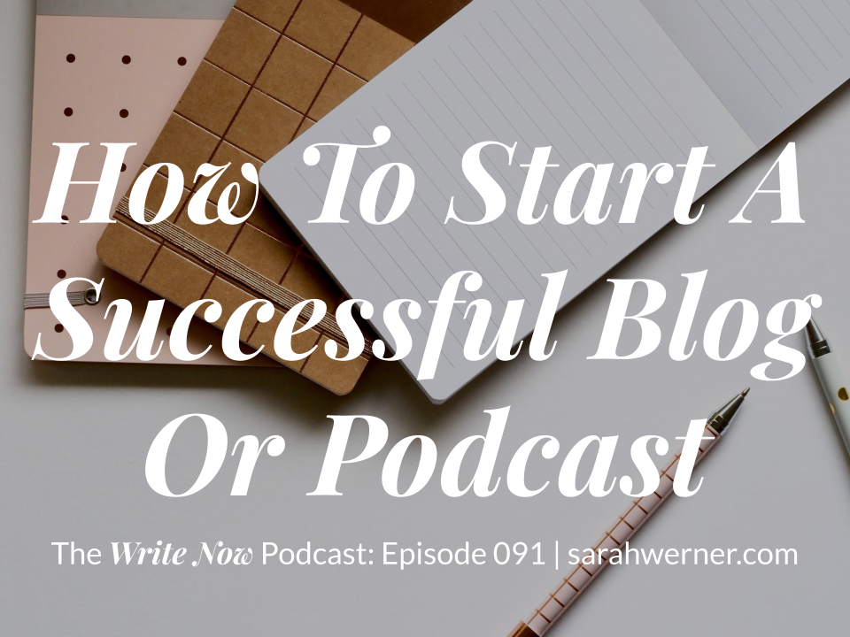 Write Now with Sarah Werner