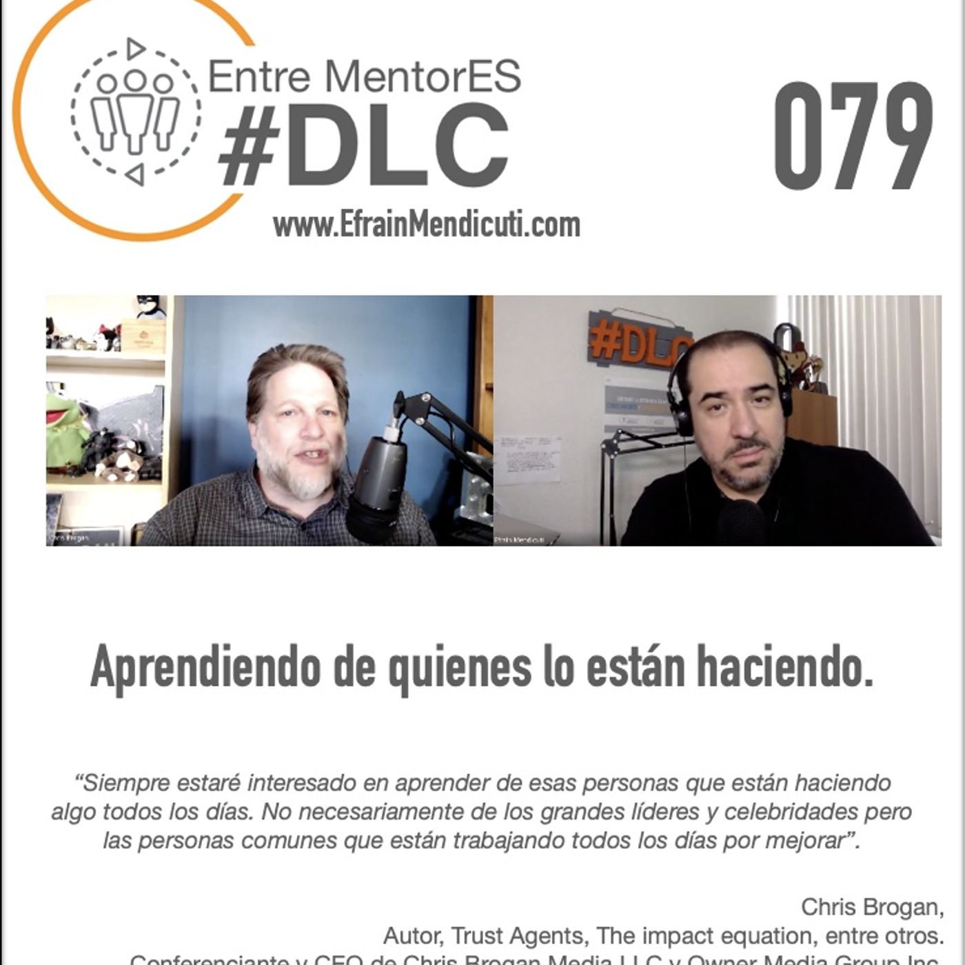 EntreMentorES #DLC 079 con Chris Brogan episode artwork
