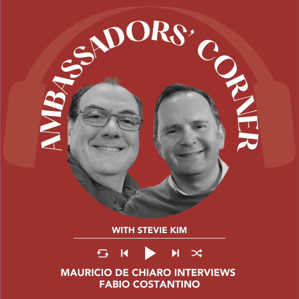 Mauricio de Chiaro interviews Fabio Costantino | Clubhouse Ambassadors’ Corner
