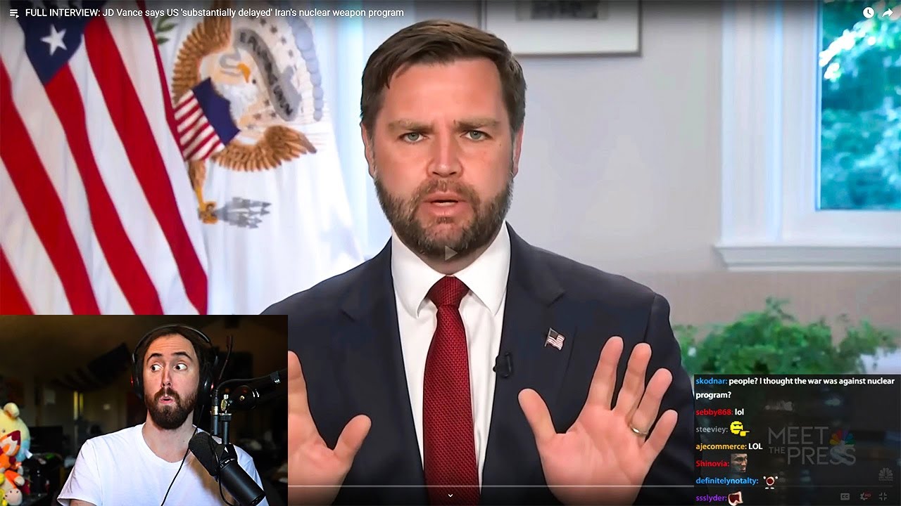 "Is the US now at war with Iran?" | Asmongold TV