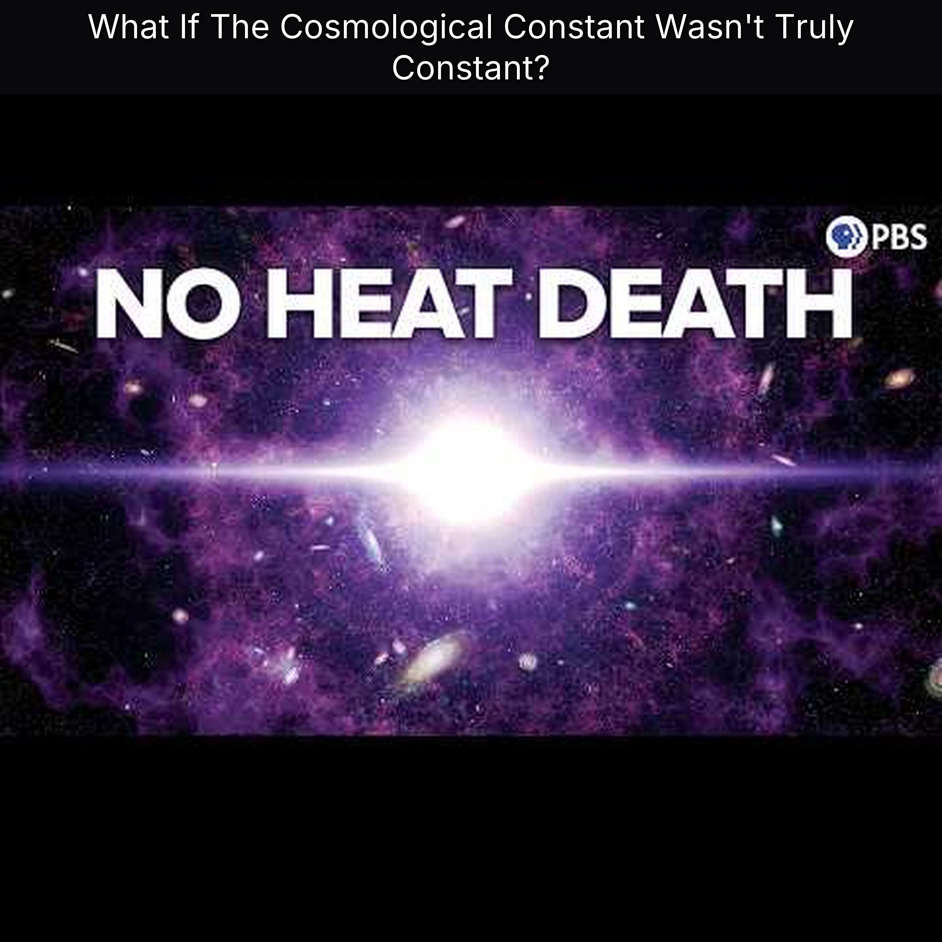 What If The Cosmological Constant Wasn't Truly Constant?