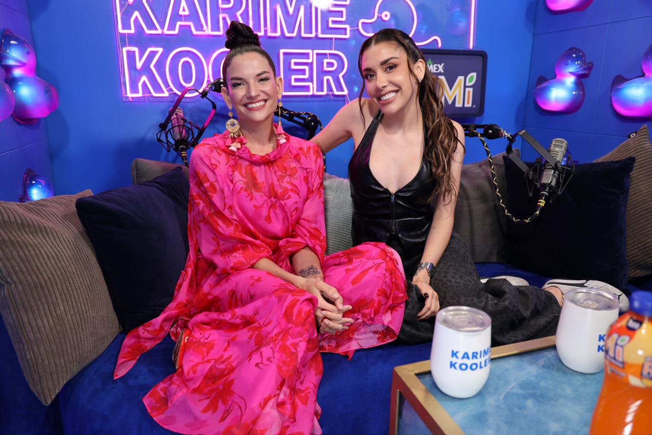 Natalia Jiménez con Karime Pindter | Karime Kooler