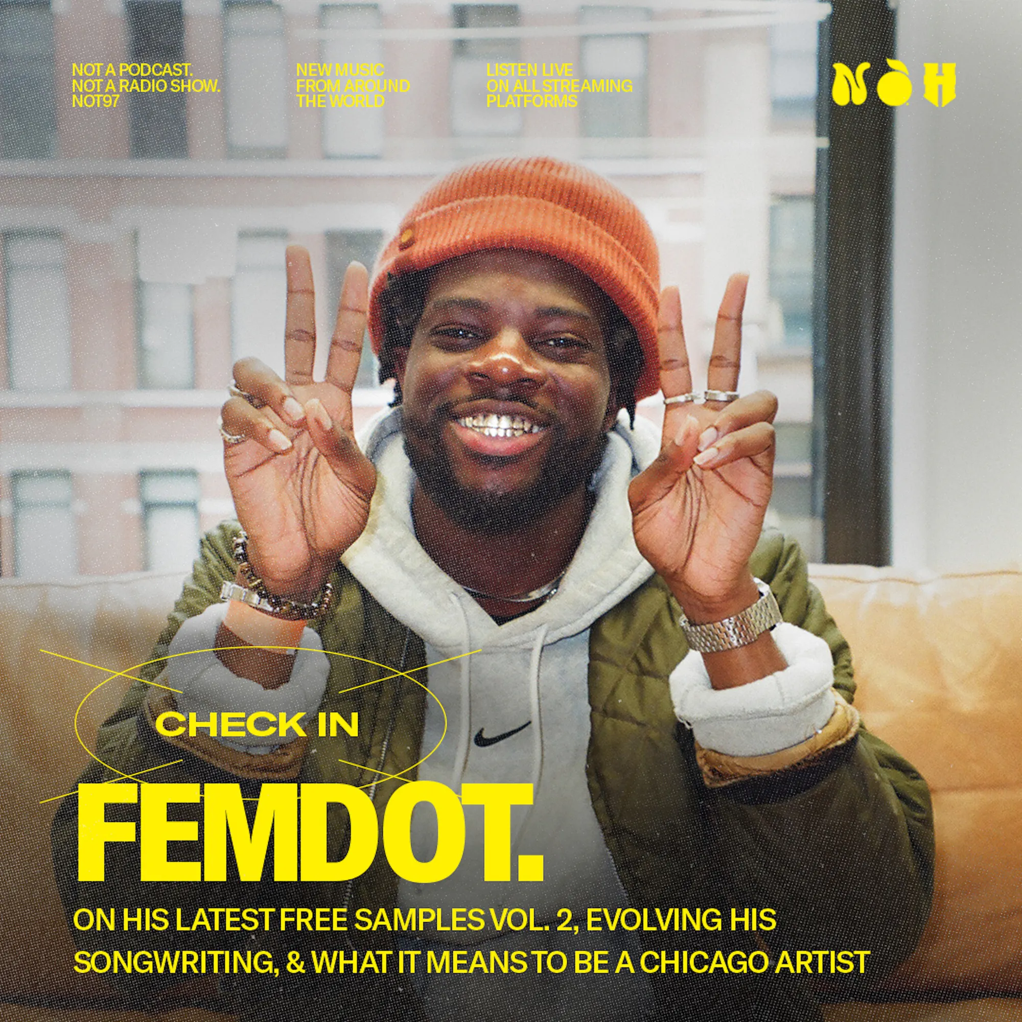Femdot. Interview: On Free Samples Vol. 2, songwriting, & Chicago