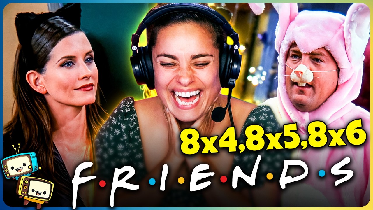 FRIENDS (2001) Season 8 Episodes 8x4, 8x5 & 8x6 Reaction! | First Time Watch! episode artwork