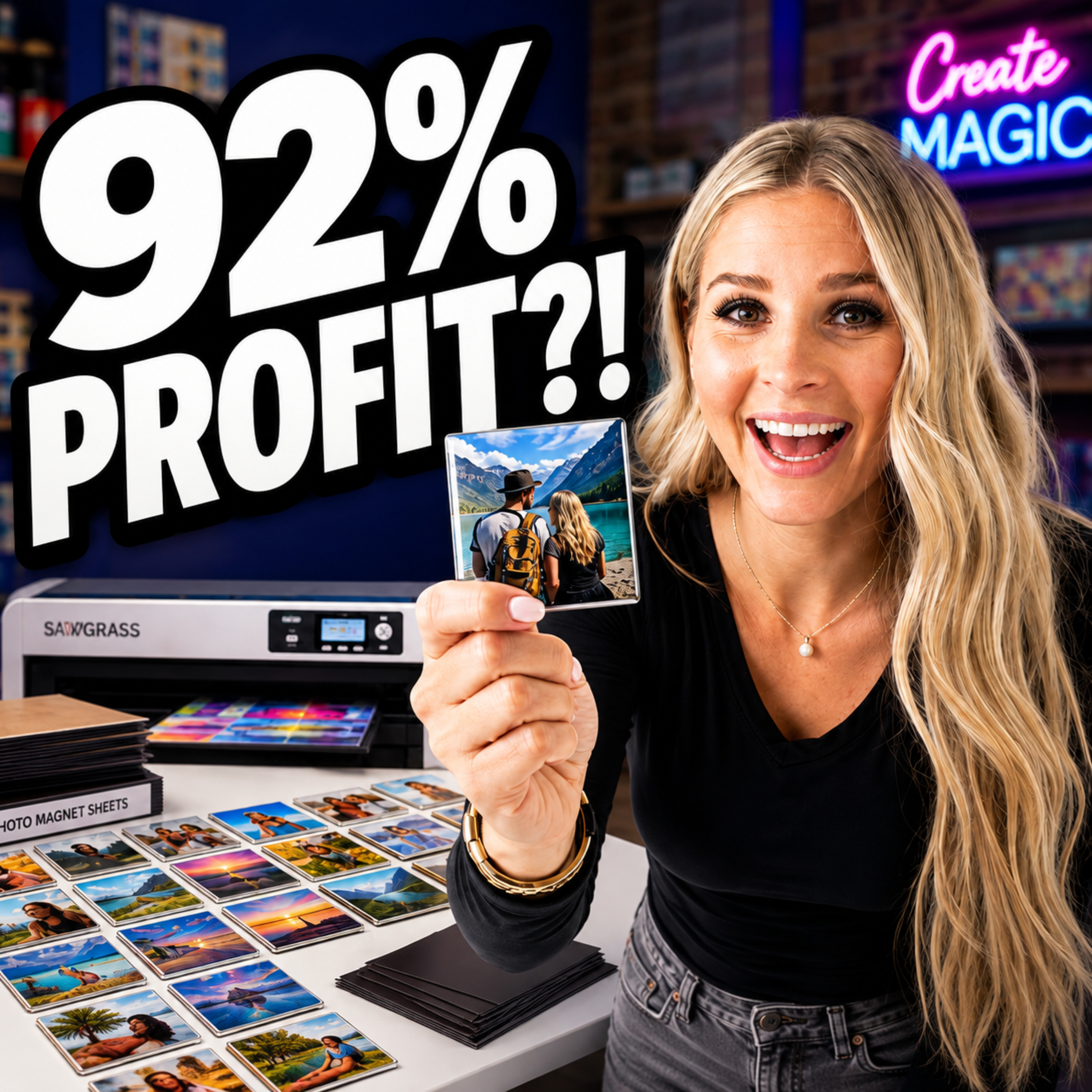 Her $0.35 Photo Magnets Sell for $5 Each — And Anyone Can Make Them (Part 2/2) episode artwork
