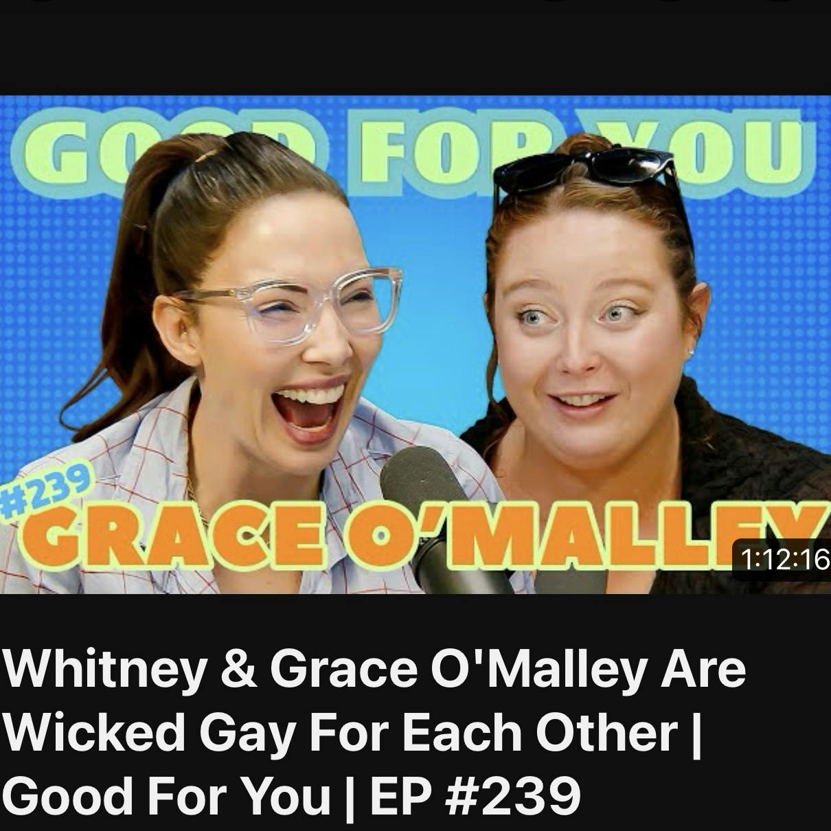 Whitney & Grace O'Malley Are Wicked Gay For Each Other