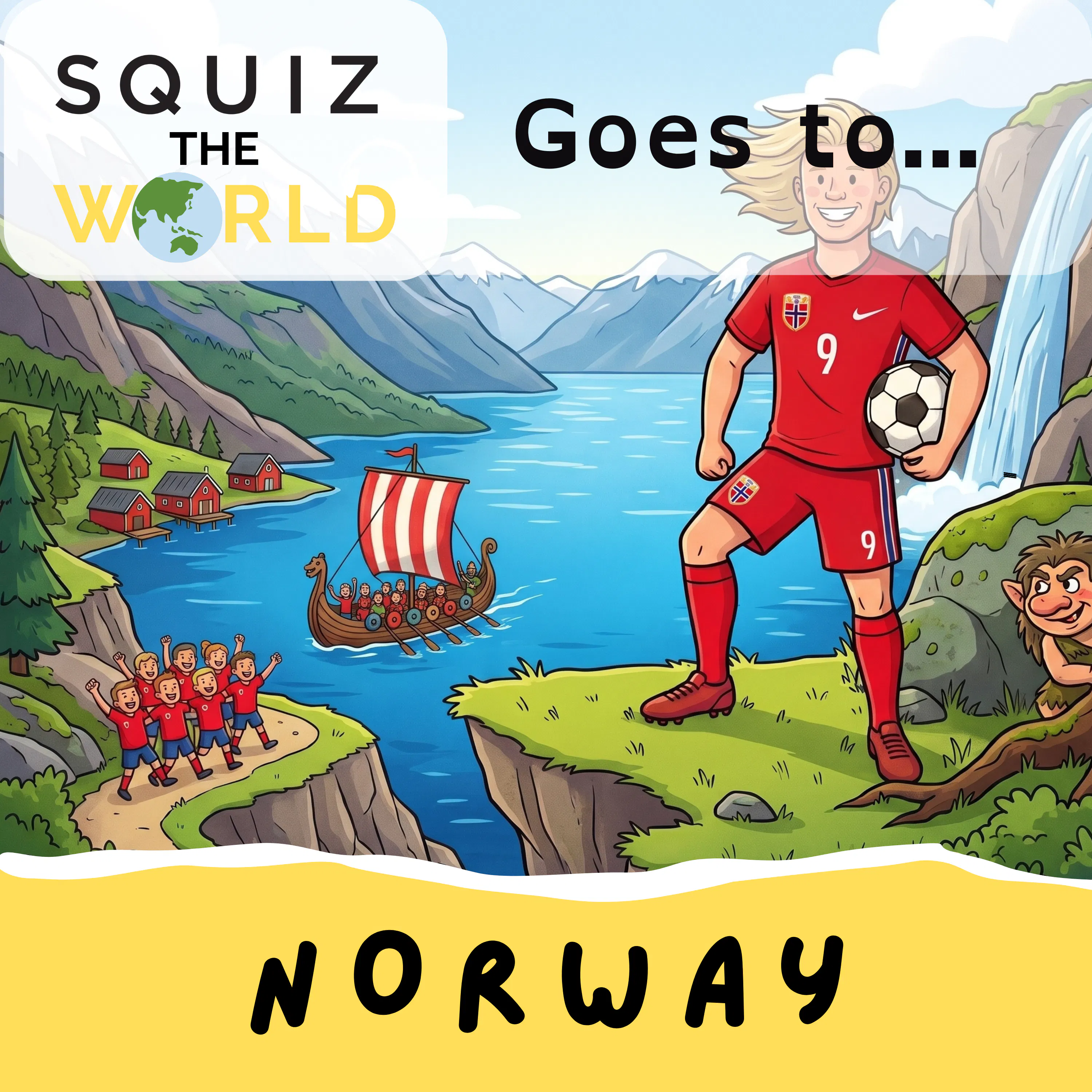 Norway - Squiz the World goes to...