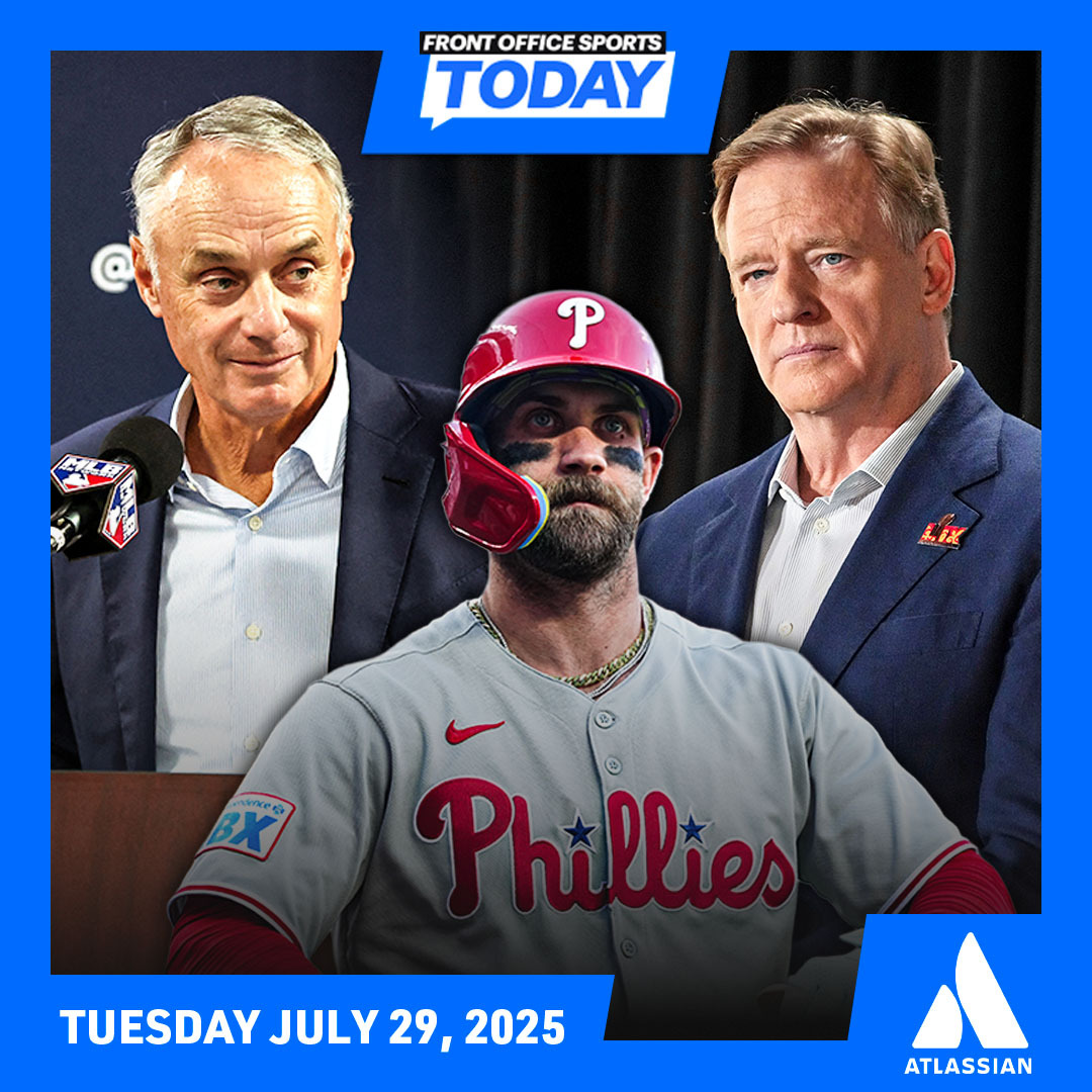 Shooter Targets NFL HQ | Bryce Harper Tells Rob Manfred to Leave Clubhouse Ahead of CBA Talks