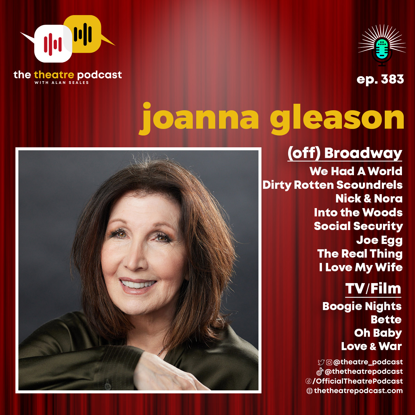 Joanna Gleason: Be the Protein on the Plate