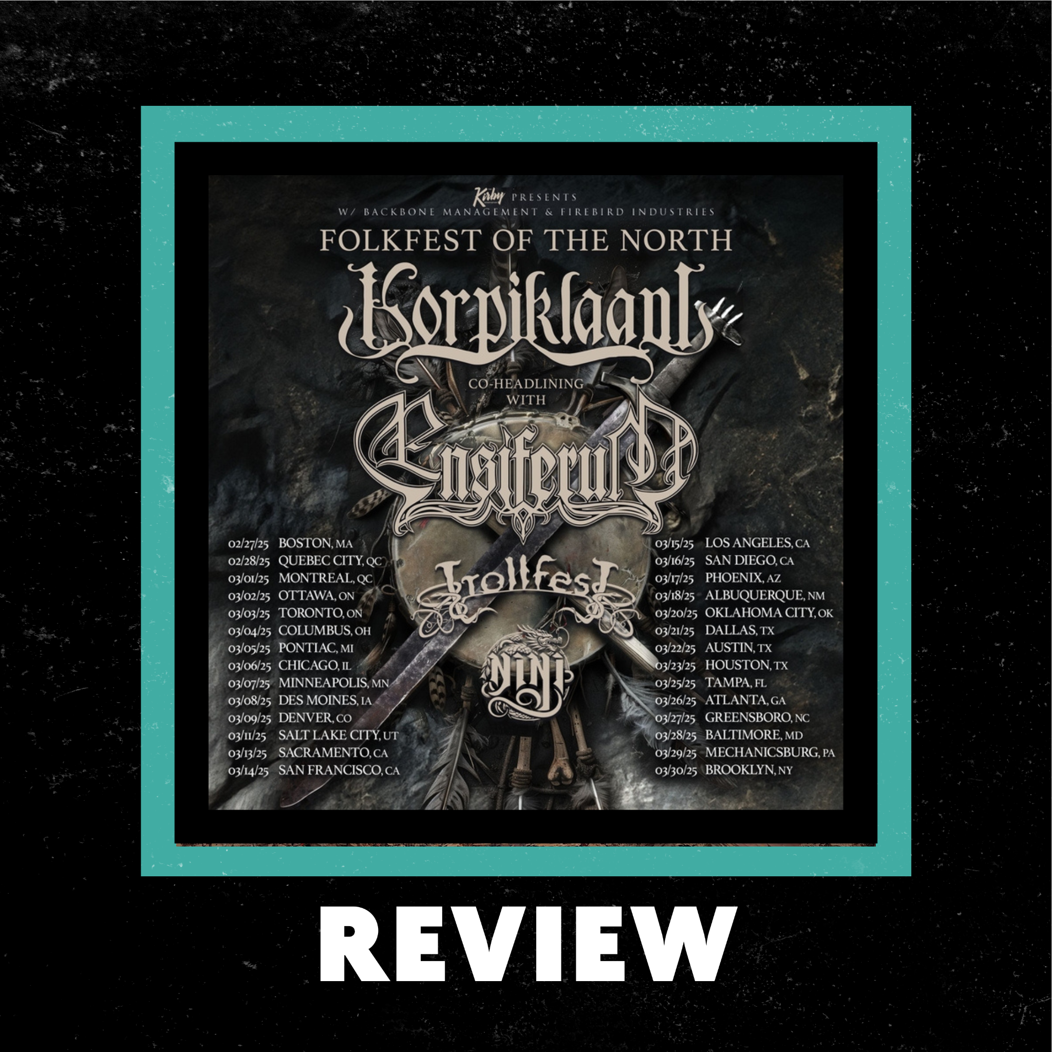 Folkfest Of The North Show Review by Spyder Grages episode artwork