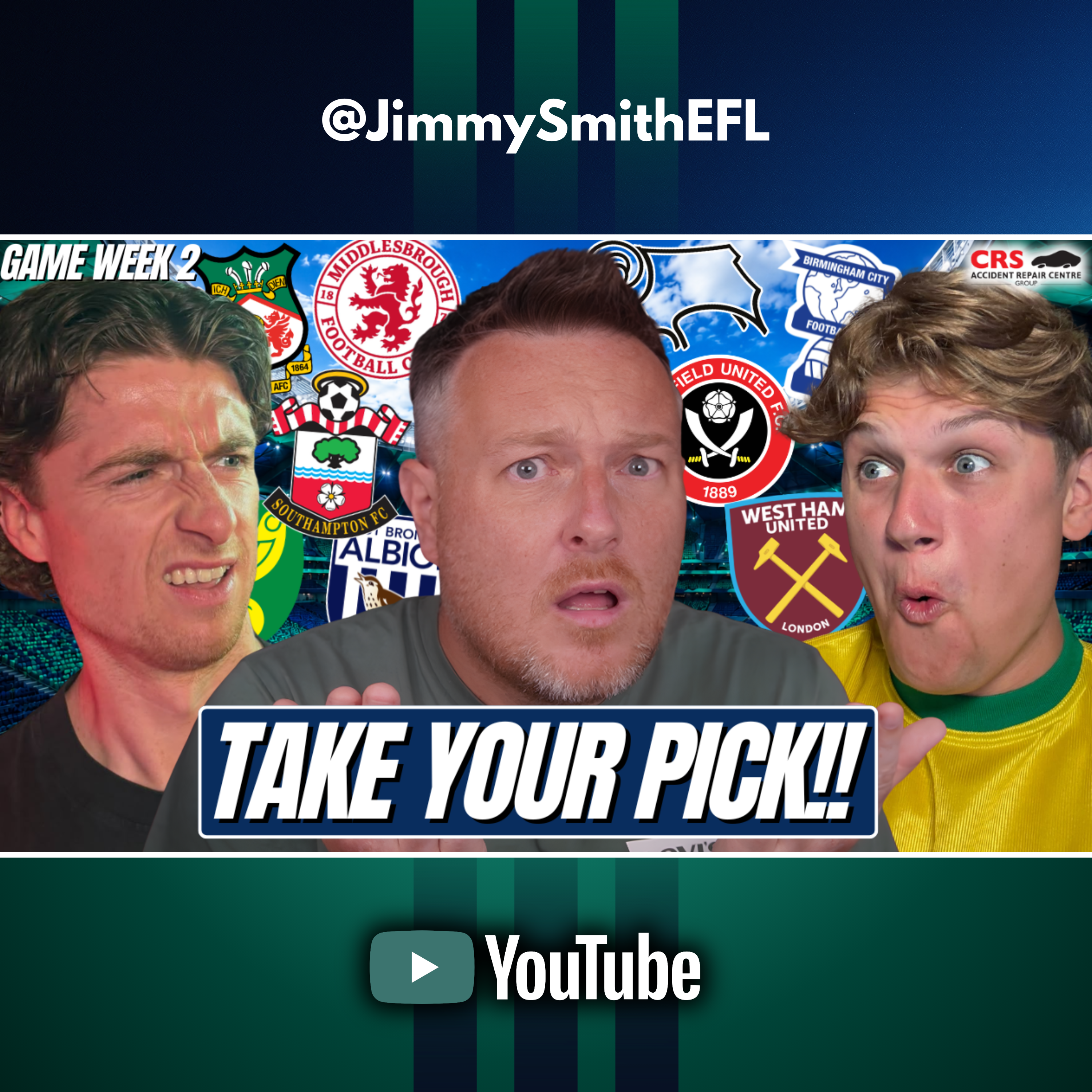 🤔⚽ JIMMY LEADS, CAL CHASES! | TAKE YOUR PICK! ⚽🤔