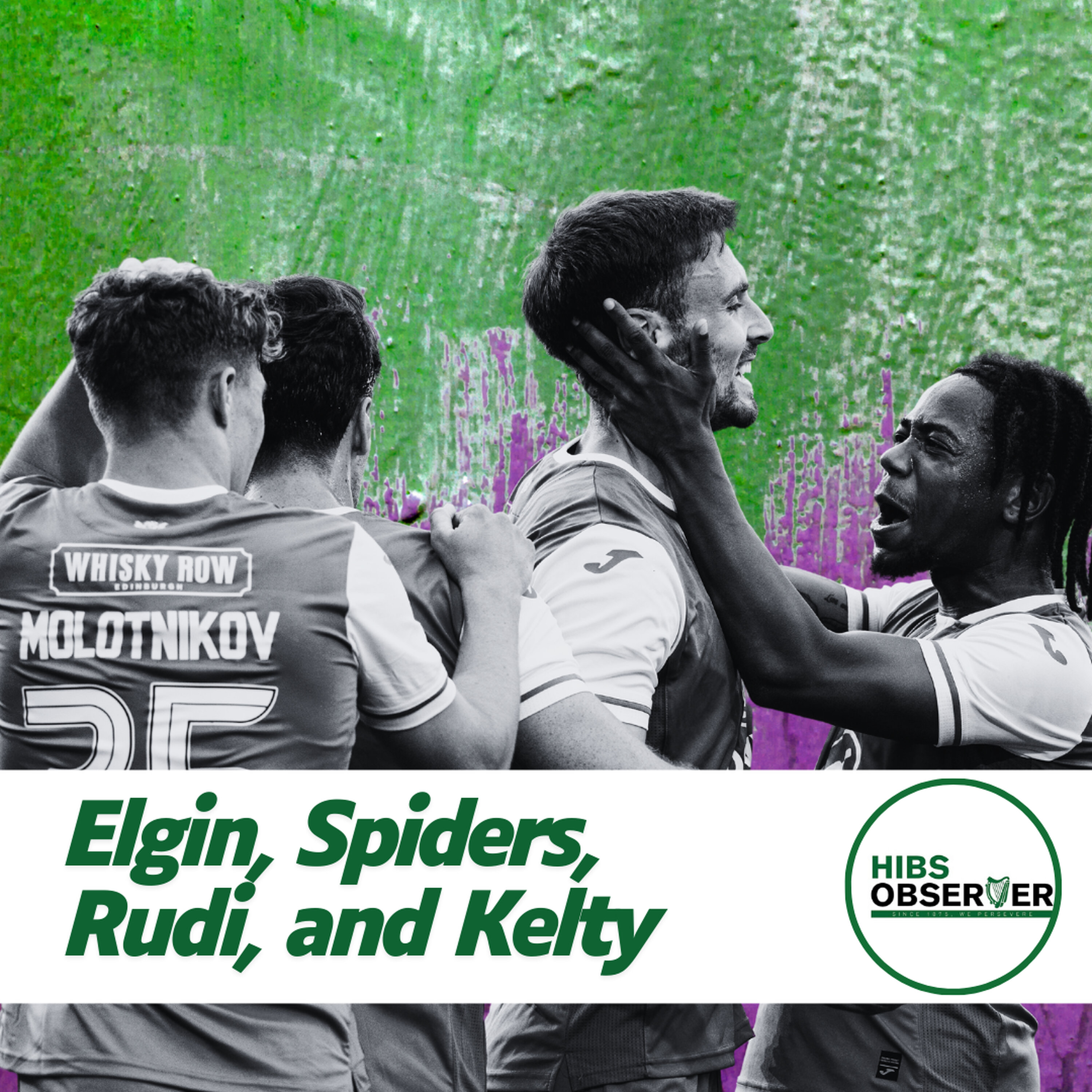 Afternoon briefing: Elgin, Spiders, Rudi, and Kelty episode artwork