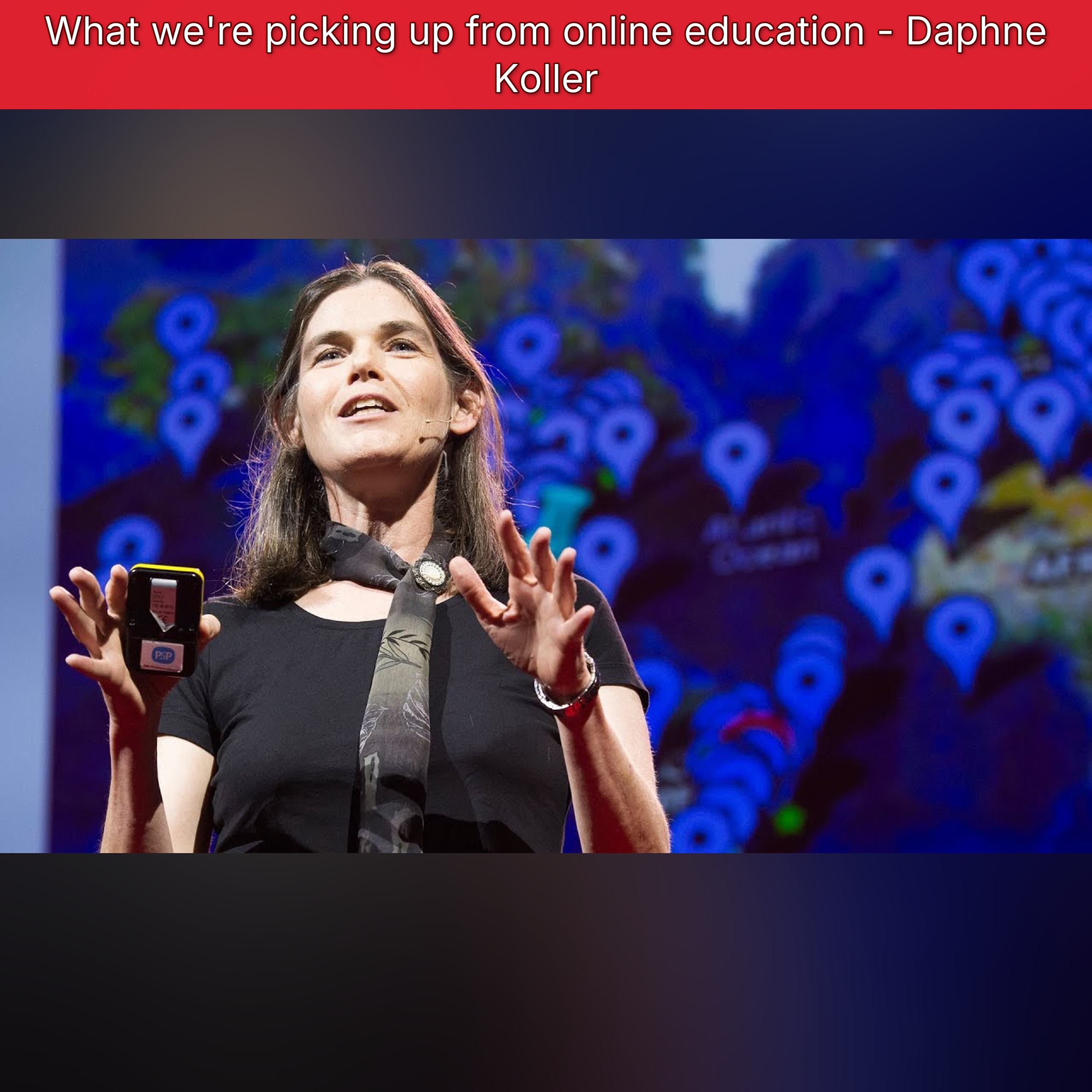 What we're picking up from online education - Daphne Koller episode artwork