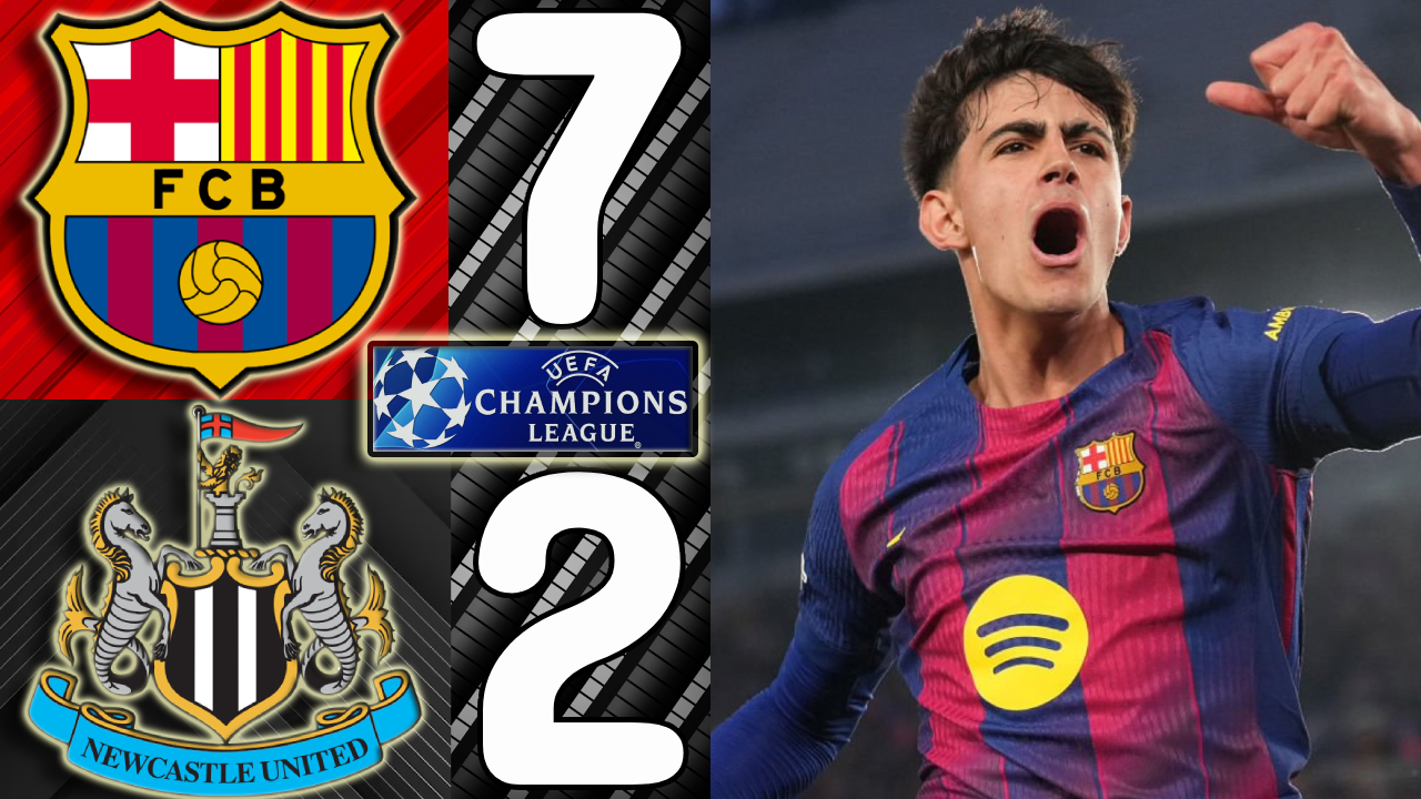 🎥 Barcelona vs. Newcastle [7-2] - Match Review (UEFA Champions League Round of 16,2nd Leg,2025/2026)