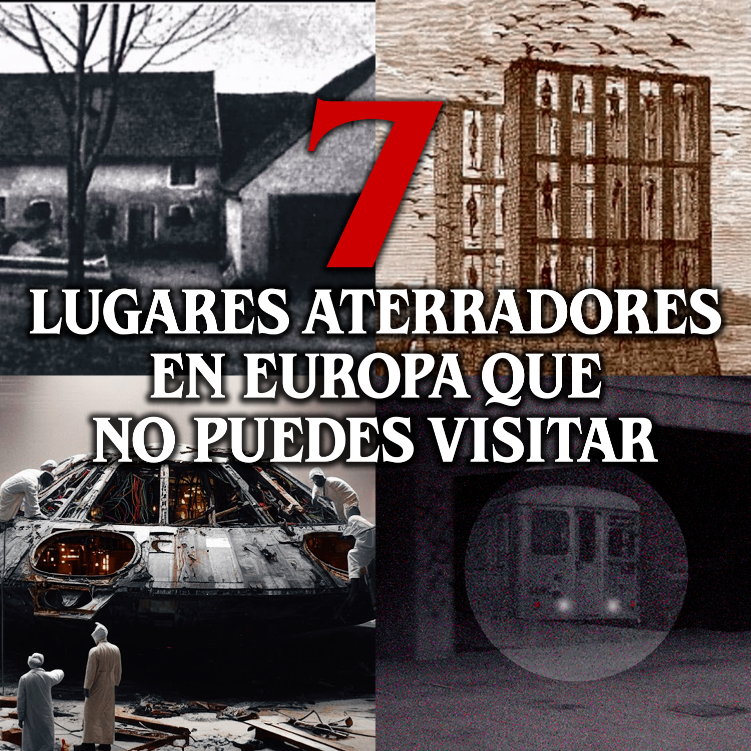 7 Lugares aterradores en Europa que no puedes visitar