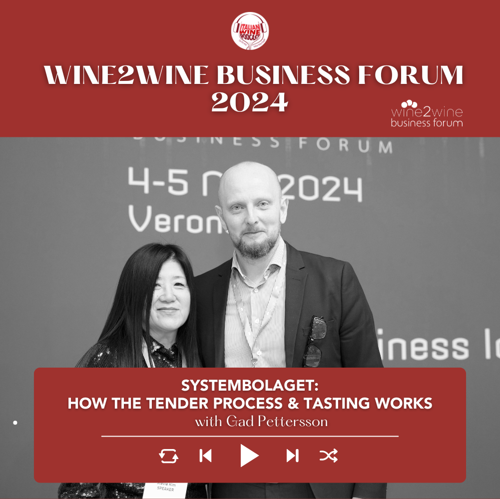Ep. 2291 Systembolaget, how the tender process and tasting works - one of the tools for reducing the climate impact with Gad Pettersson | wine2wine Business Forum 2024