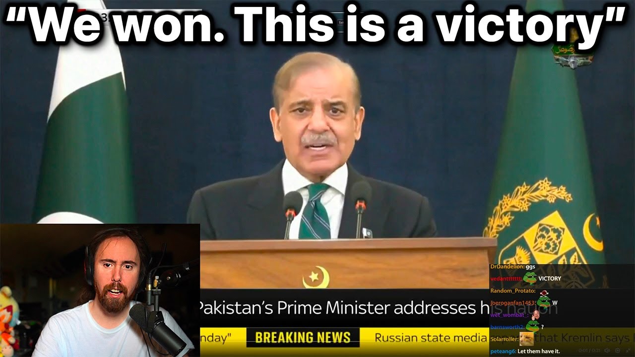 Pakistan declared victory over India?? | Asmongold TV