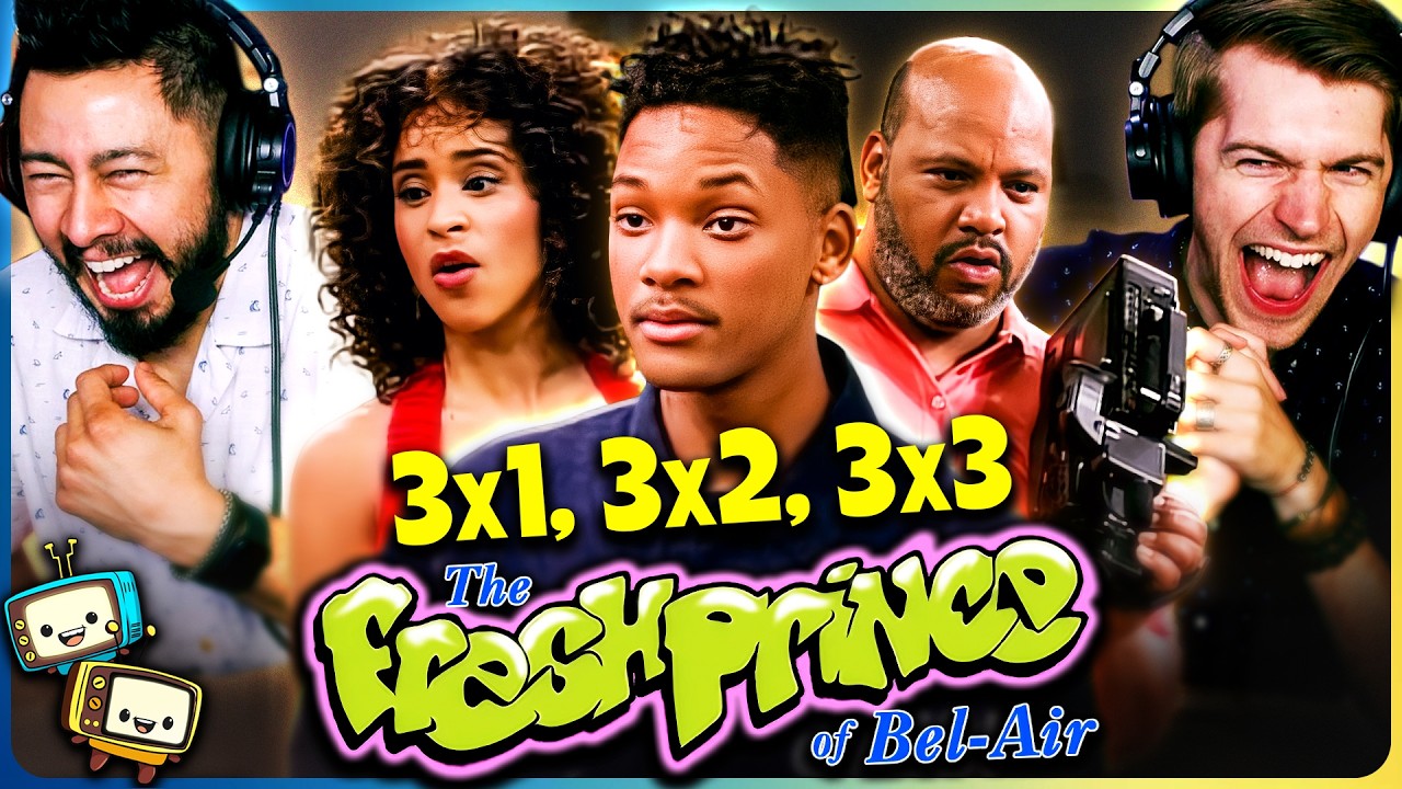 THE FRESH PRINCE OF BEL-AIR (1992) 3x1, 3x2 & 3x3 Reaction! | Will Smith w/ Jaby Koay episode artwork