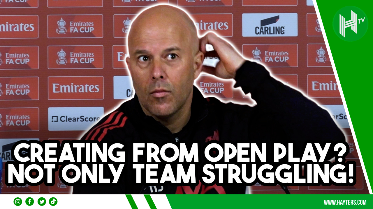 Creating chances from open play? NOT the only team STRUGGLING | Arne Slot