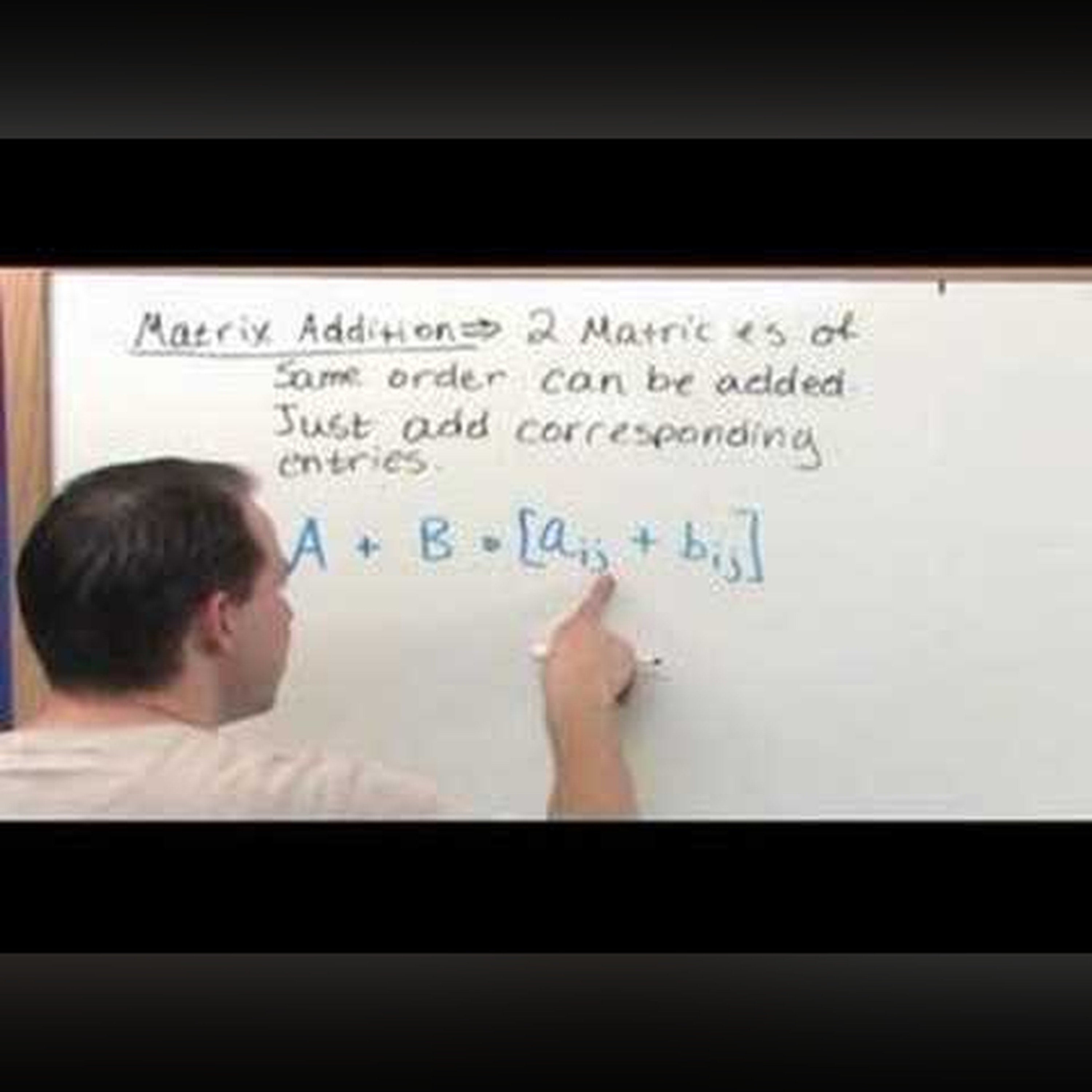 The Matrix Algebra Tutor - Sample 2 - Adding Matrices