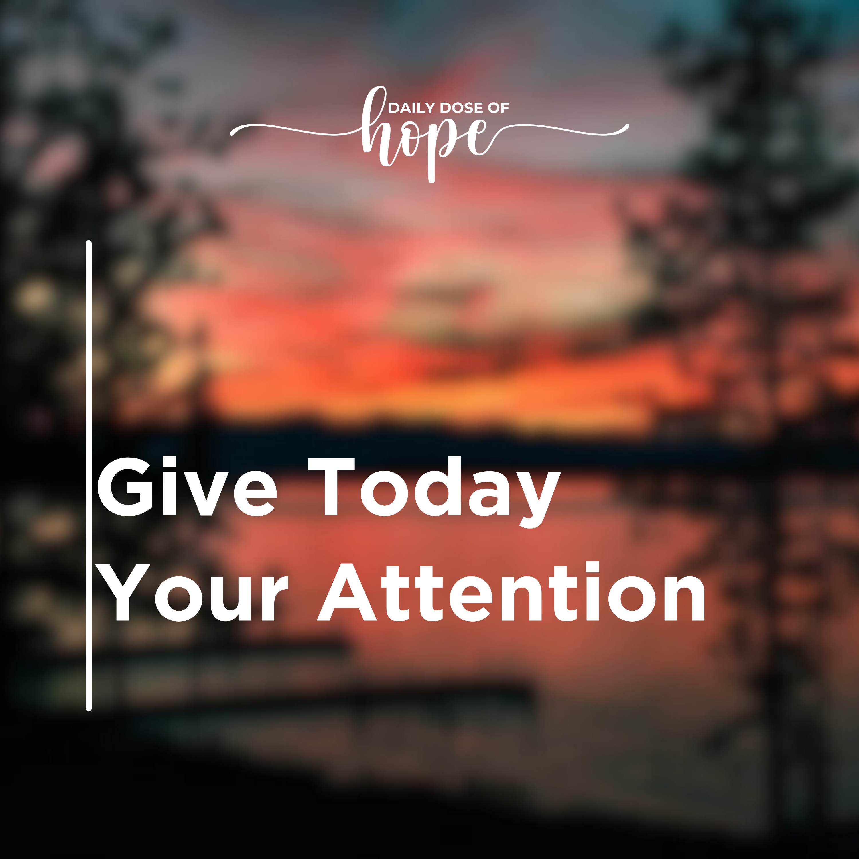 Give Today Your Attention