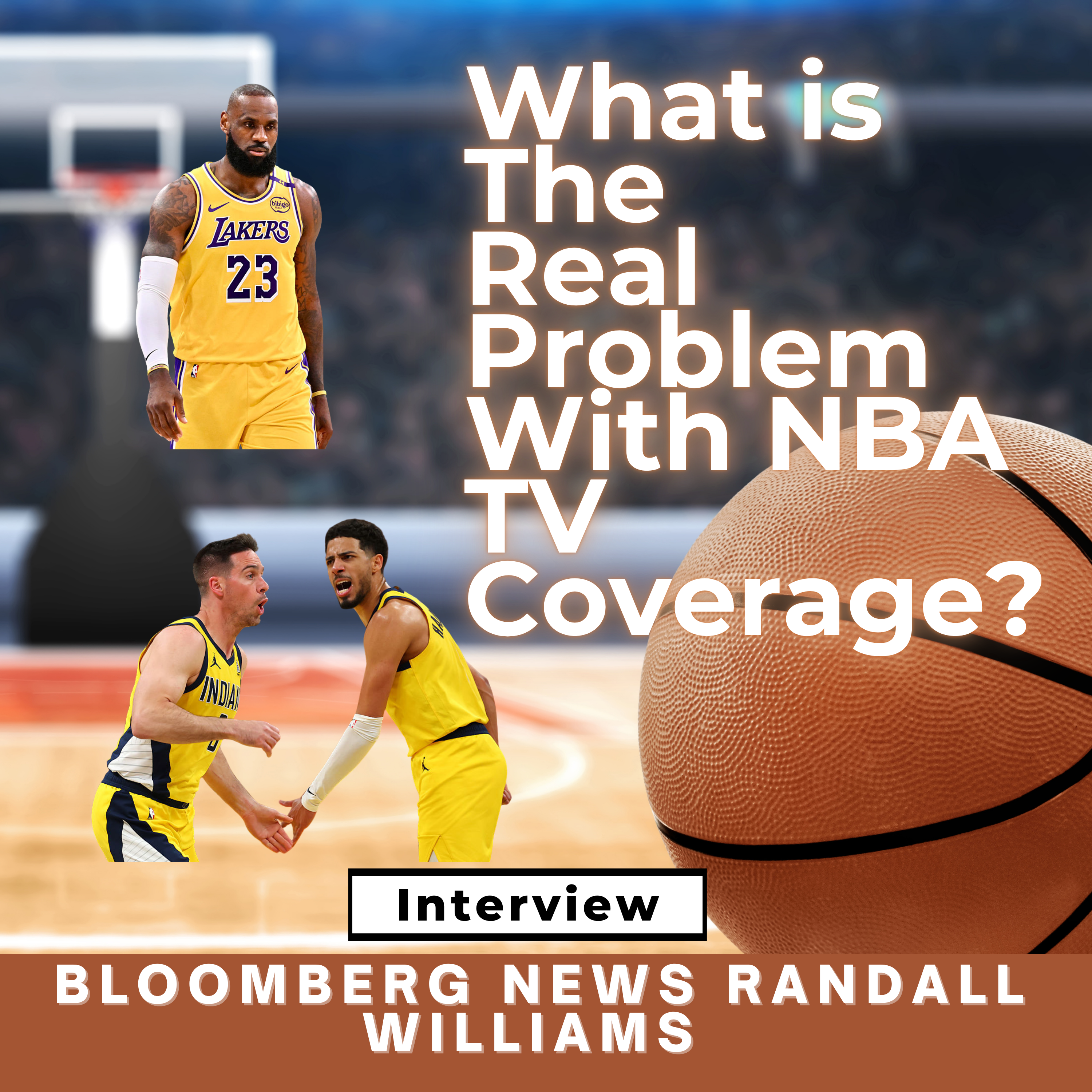 The Future of NBA Coverage: Will Amazon and NBC Get It Right with Bloomberg News Randall Williams episode artwork