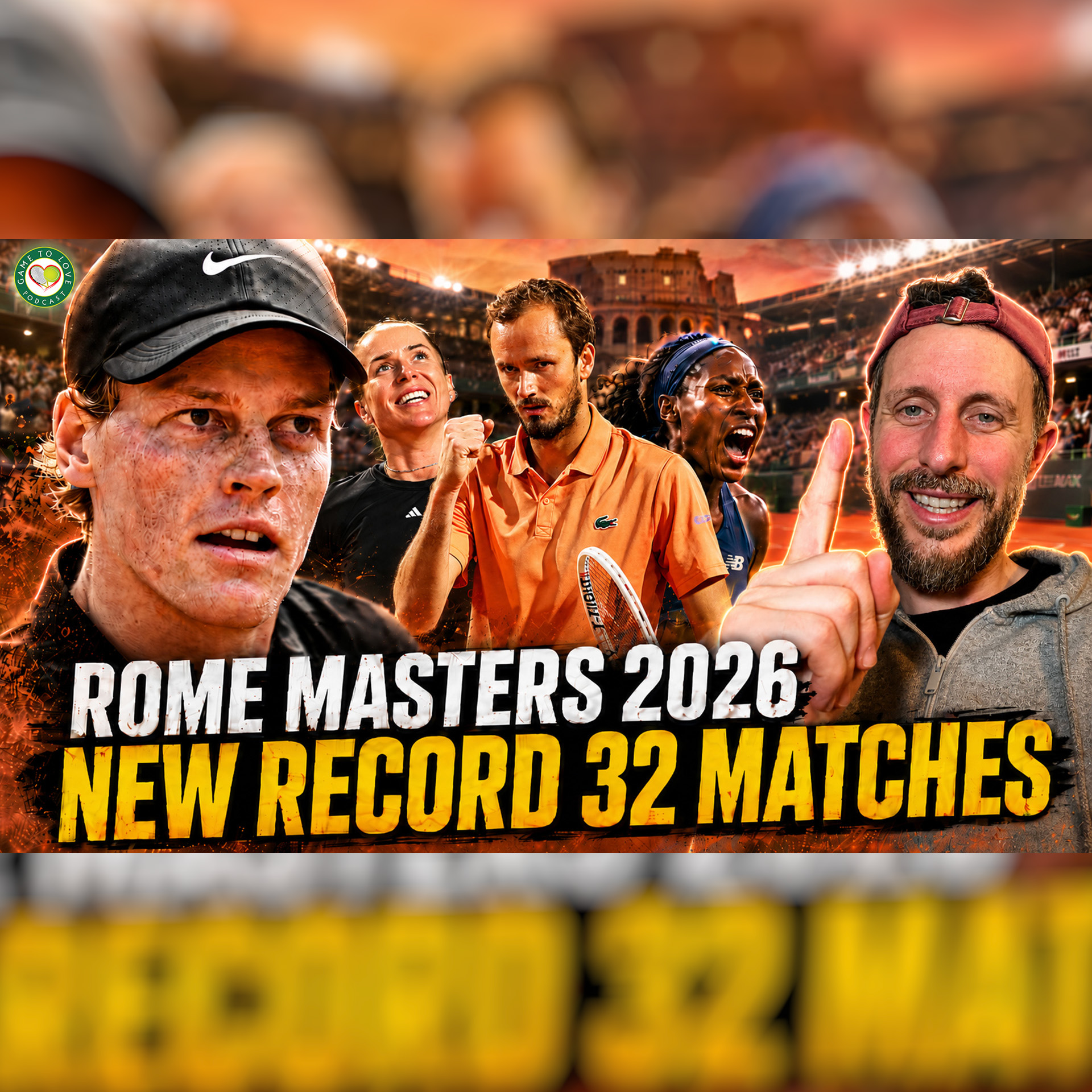 Sinner NEW RECORD! 🇮🇹 Svitolina STUNS Swiatek 🤯 | Rome 2026 Reaction | GTL Tennis Podcast