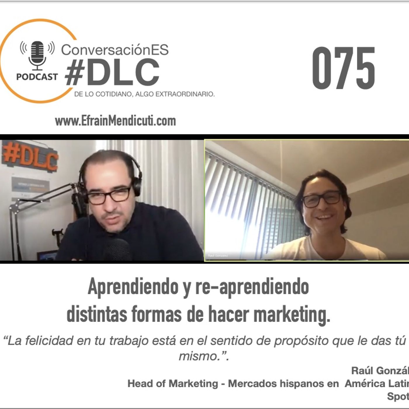 EntreMentorES #DLC 075 con Raul González episode artwork