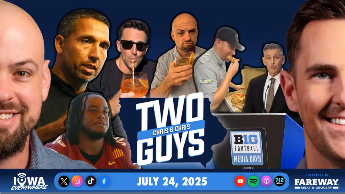 Two Guys: Vacation Recap, 30 days to college football, Petitti's playoff comments, Big 12 + Memphis (July 24, 2025)