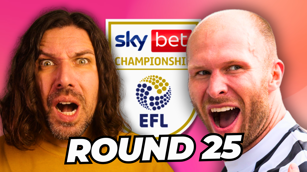 Championship SCORE PREDICTIONS - Round 25
